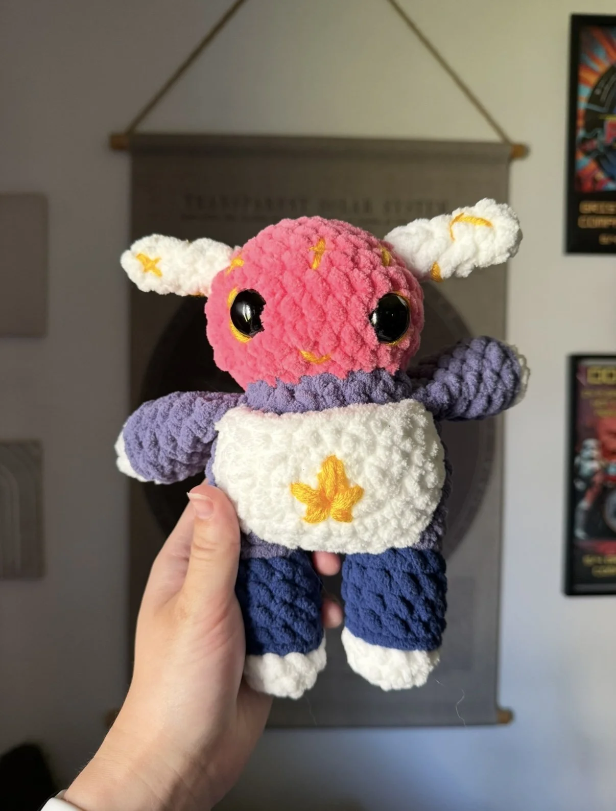 Harmony the Bi Pride Comfort Creature