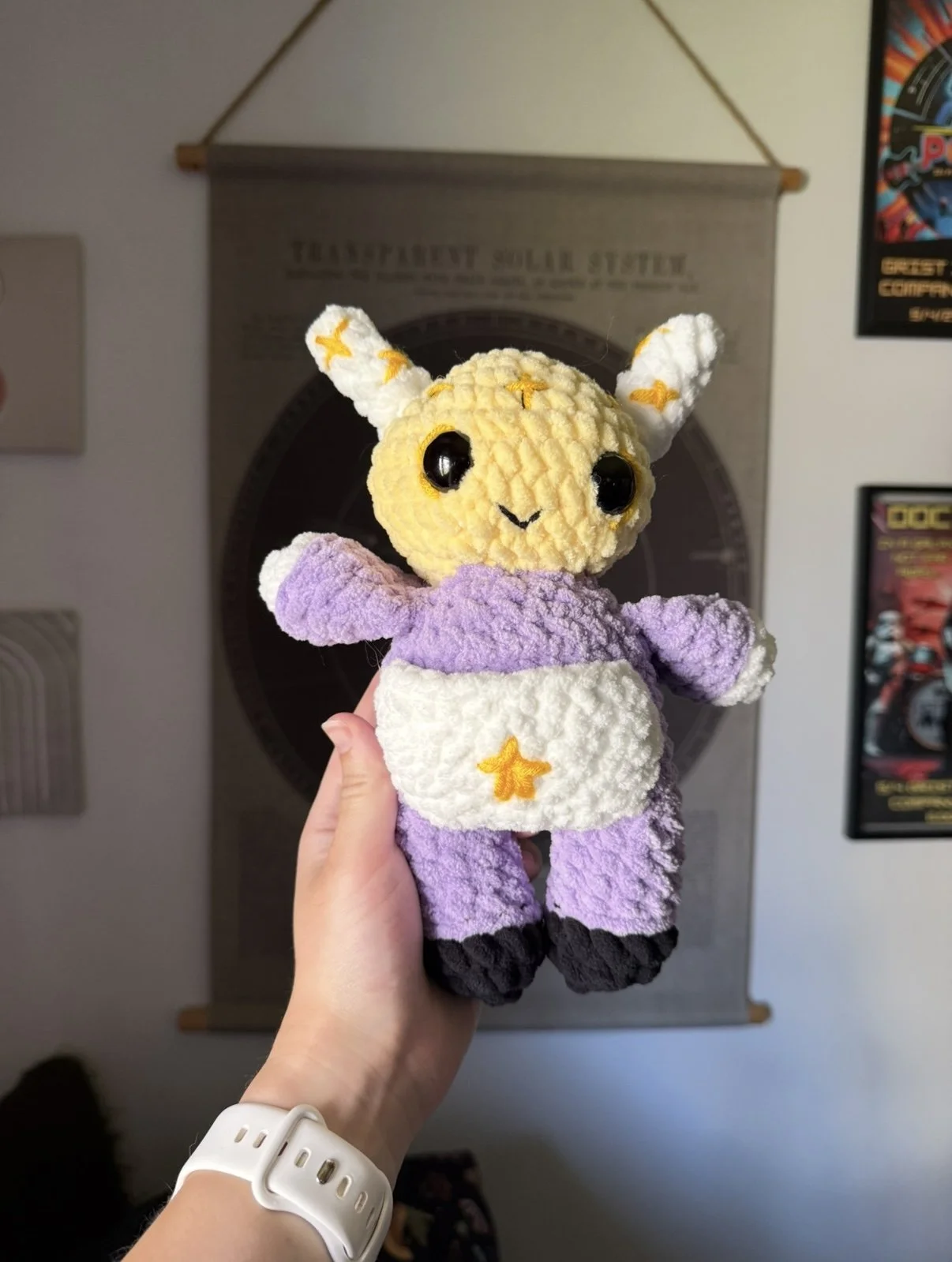 Wonder the Nonbinary Pride Comfort Creature