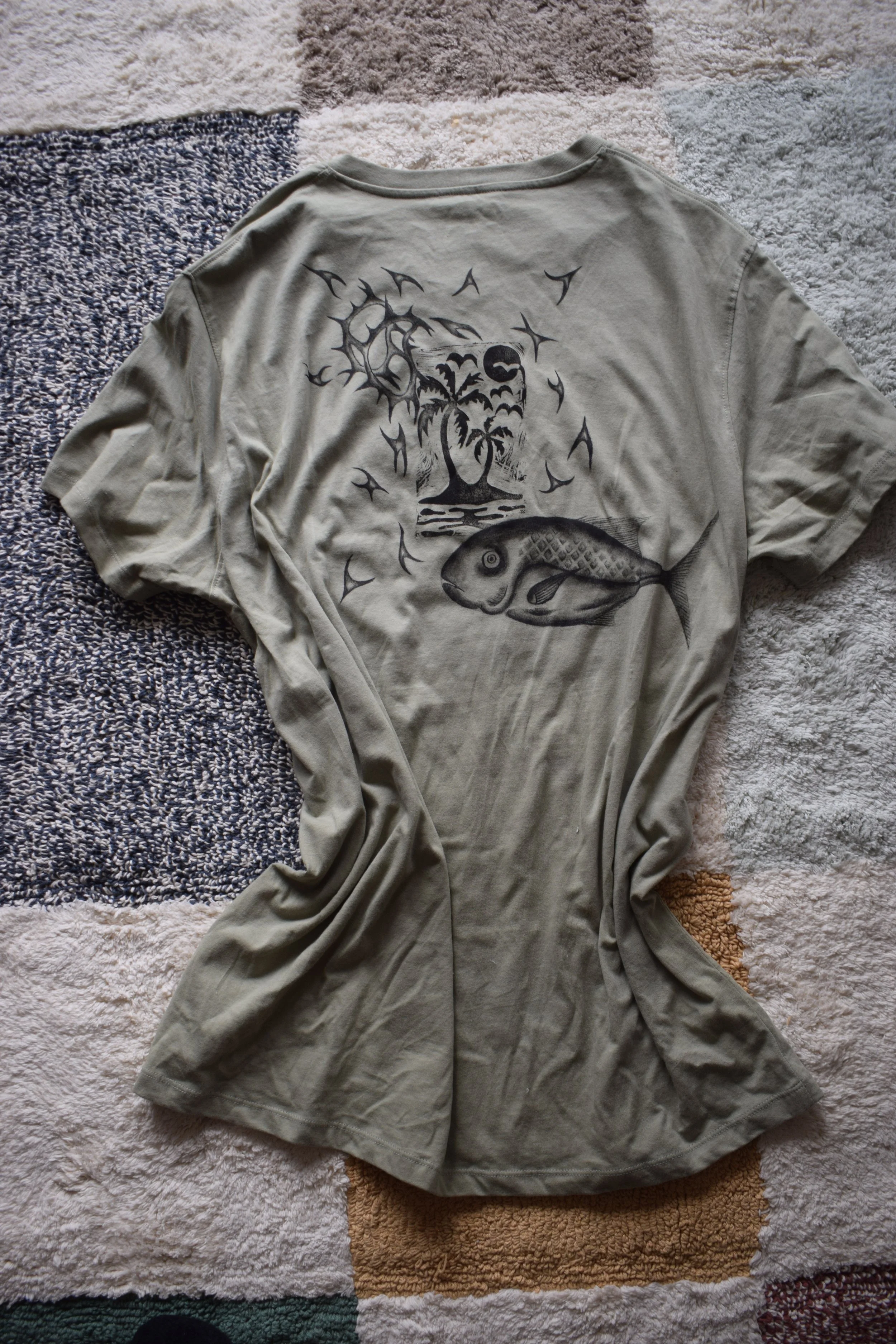 'Surfing Ruined My Life' Tshirt Sage17.JPG