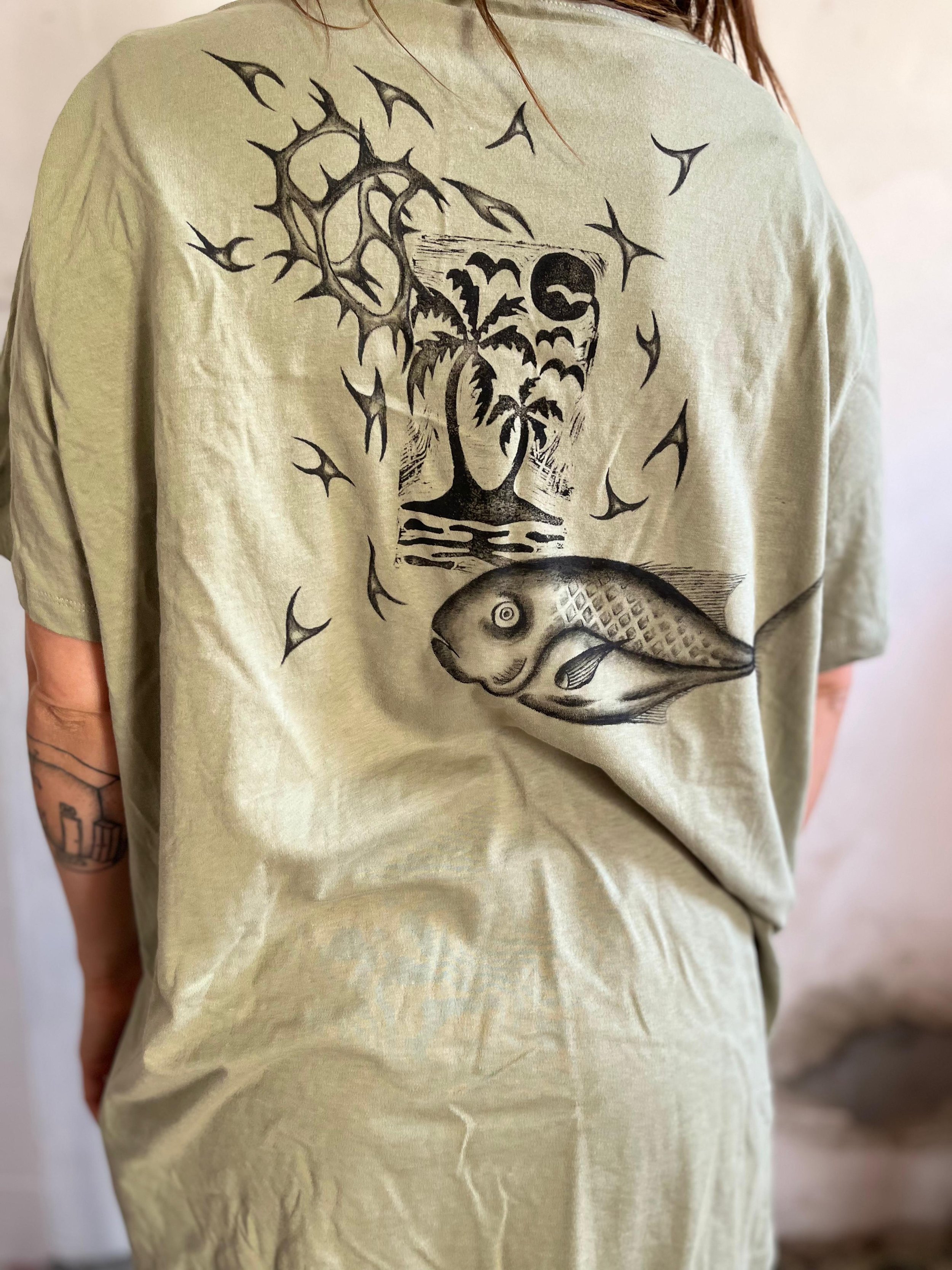 Organic Cotton T-Shirt – 'Surfing Ruined My Life' (XXL).jpg
