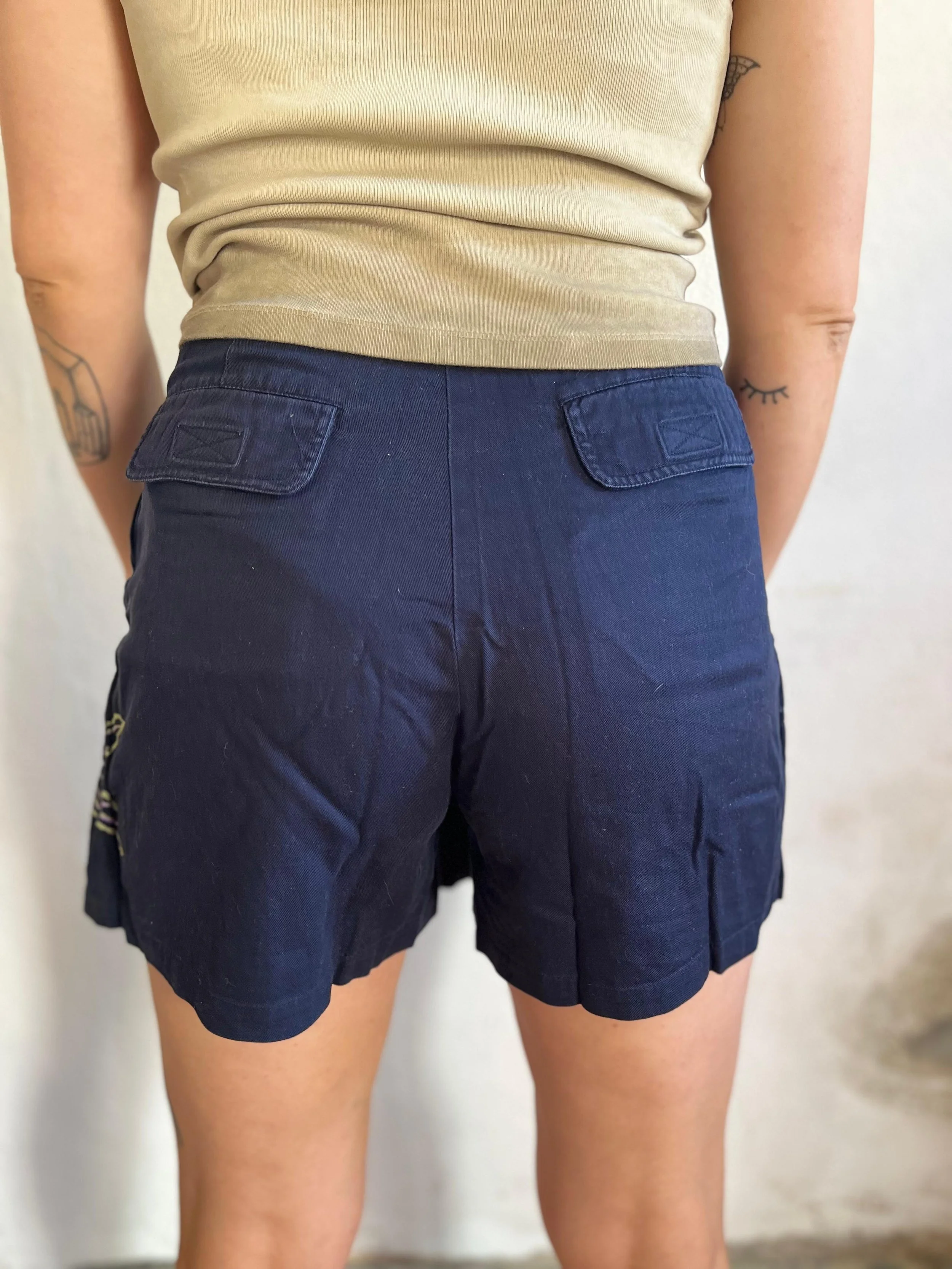 Upcycled Cotton Skirt - Neon Fish (2).jpg