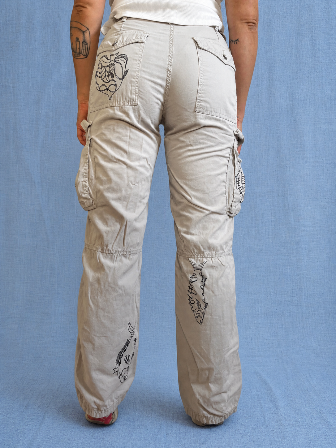 Upcycled Cotton Pants- Fish Salad S M.png