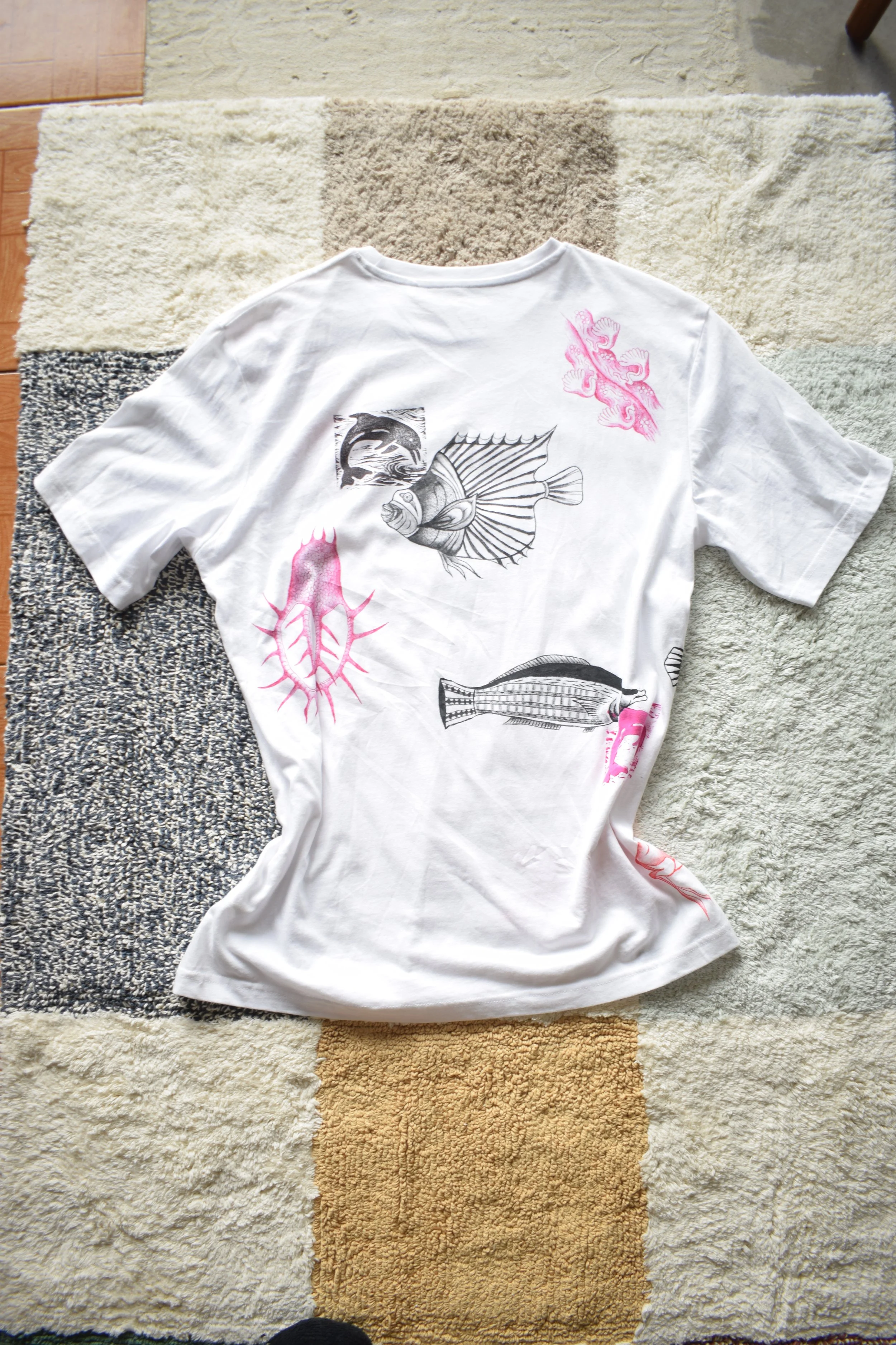 Organic Cotton T-Shirt – Fish (M)