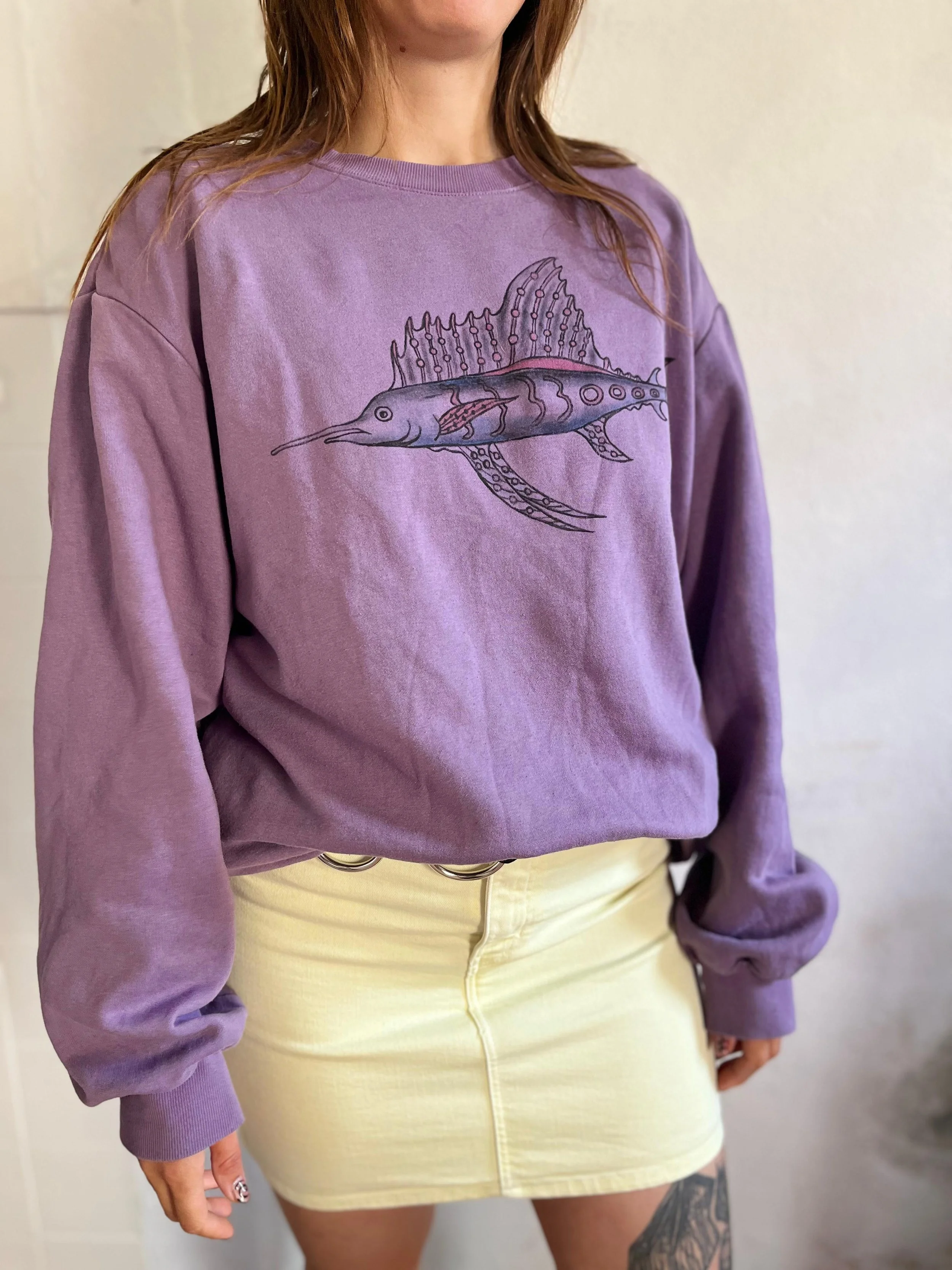 Upcycled Cotton Sweatshirt - Swordfish L (2).jpg