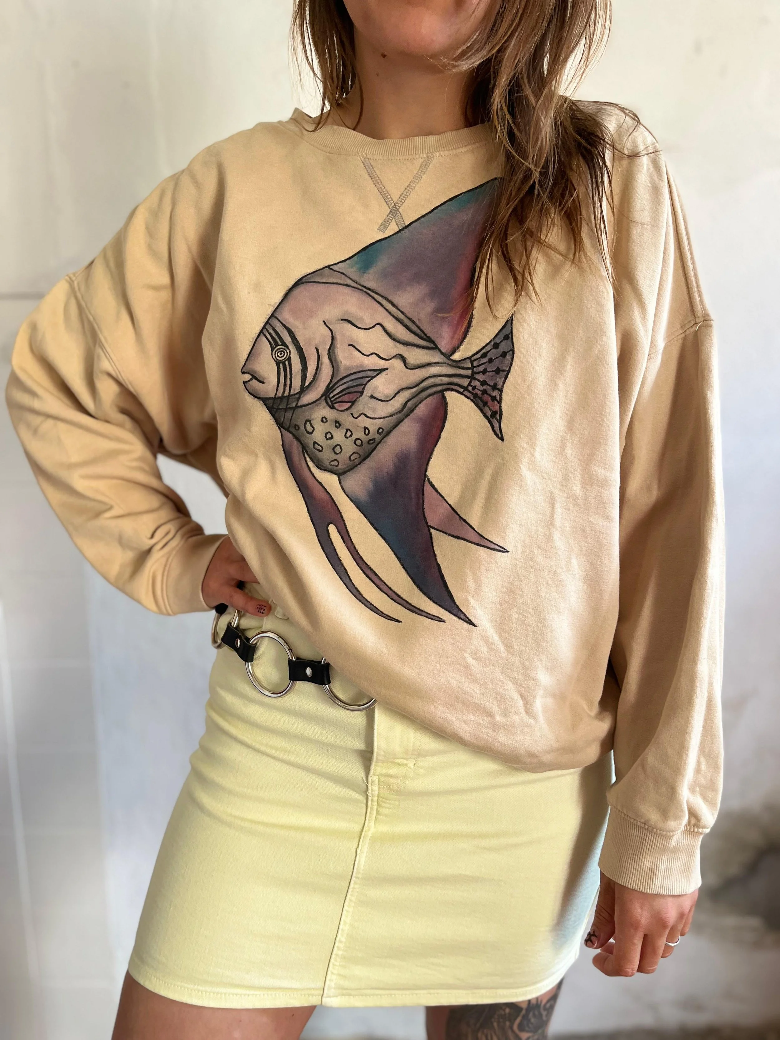 Upcycled Cotton Sweatshirt - Angelfish L (3).jpg
