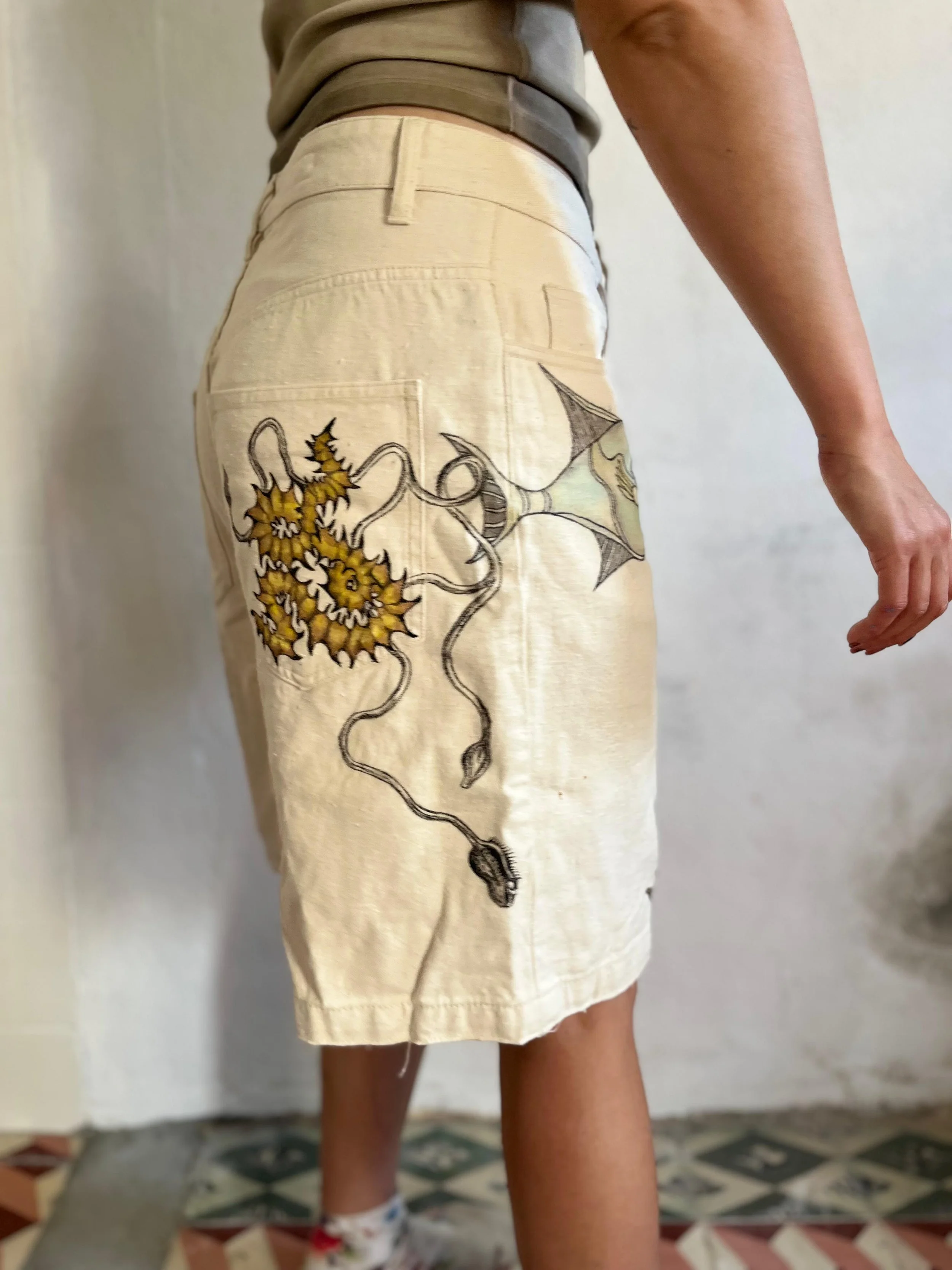 Upcycled Cotton Shorts - Under the Sea.jpg