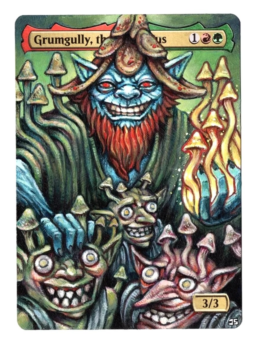 Unique MTG Alterations | Custom Hand-Painted Magic Cards — Jom