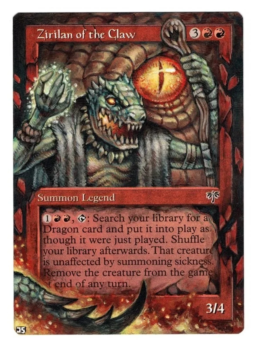 Unique MTG Alterations | Custom Hand-Painted Magic Cards — Jom