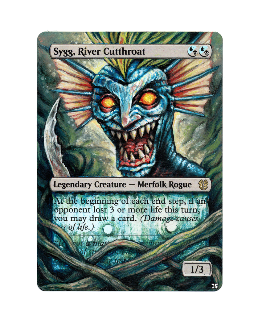 Sygg, River Cutthroat MTG alter