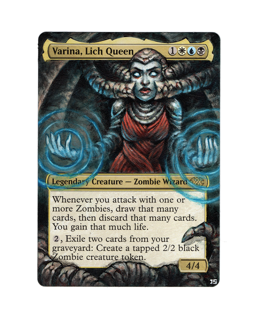Varina, Lich Queen MTG alter commission..png