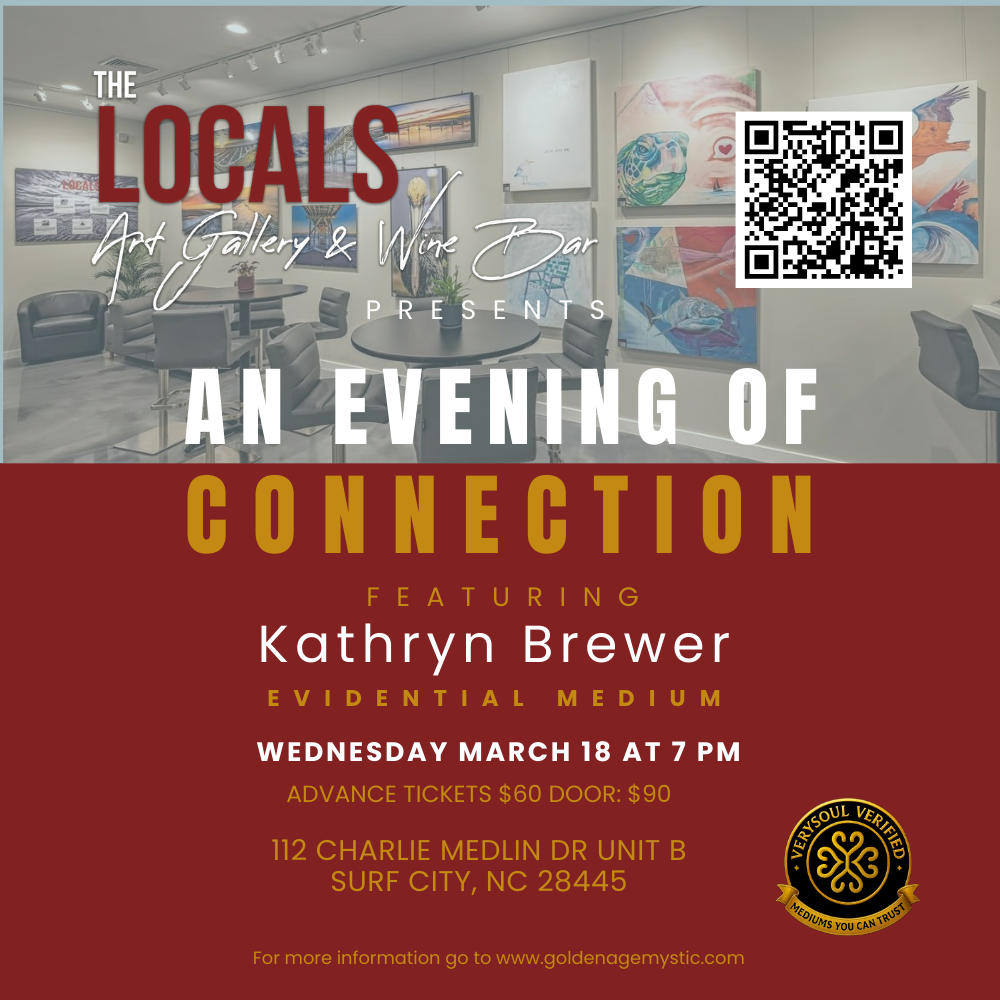 Live Spirit Connections at Locals Art Gallery and Wine Bar