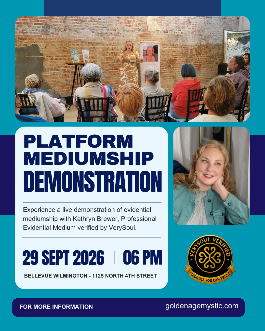 Evening of Connection: Evidential Mediumship