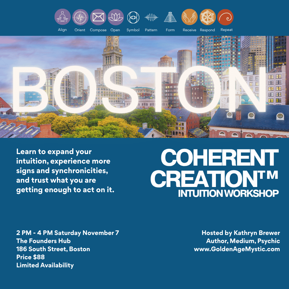 Coherent Creation™ Intuition Workshop (The Founders Hub - Boston, MA) 