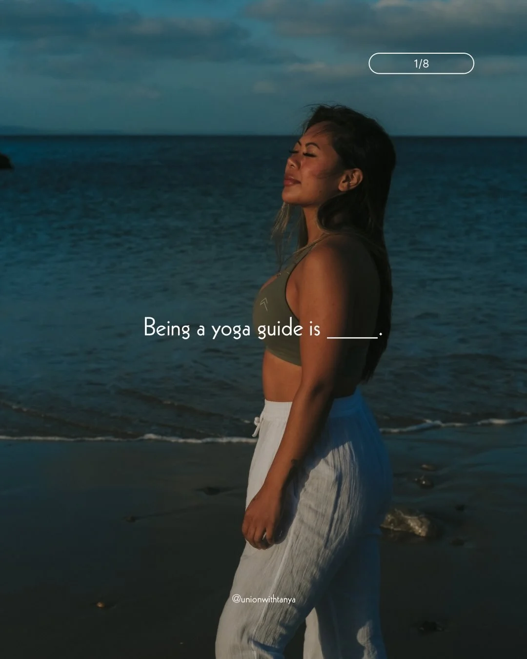 Being a yoga teacher is a mix of so many things: healing, hard, exhausting, grounding, intimate, and so rewarding

It asks a lot of me, but it also gives me more than I ever expected when I first started practicing 

Being a yoga teacher is so much m