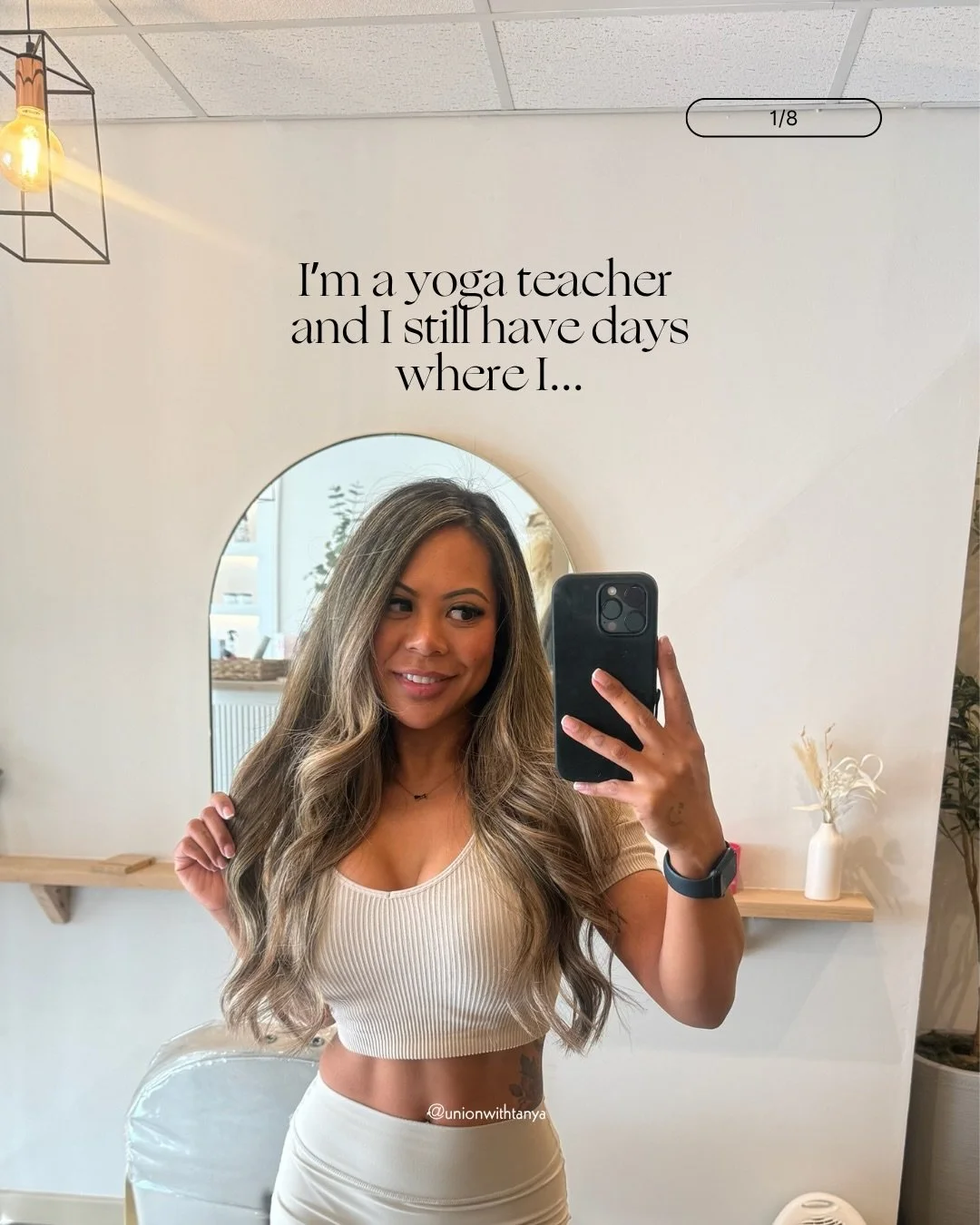 I feel like people are surprised sometimes when I mention going on holiday to Ibiza or going to pole dancing classes

But there&rsquo;s no one right or wrong way to practice yoga or be a yoga guide &mdash;  yoga is about truthfulness, moderation, non