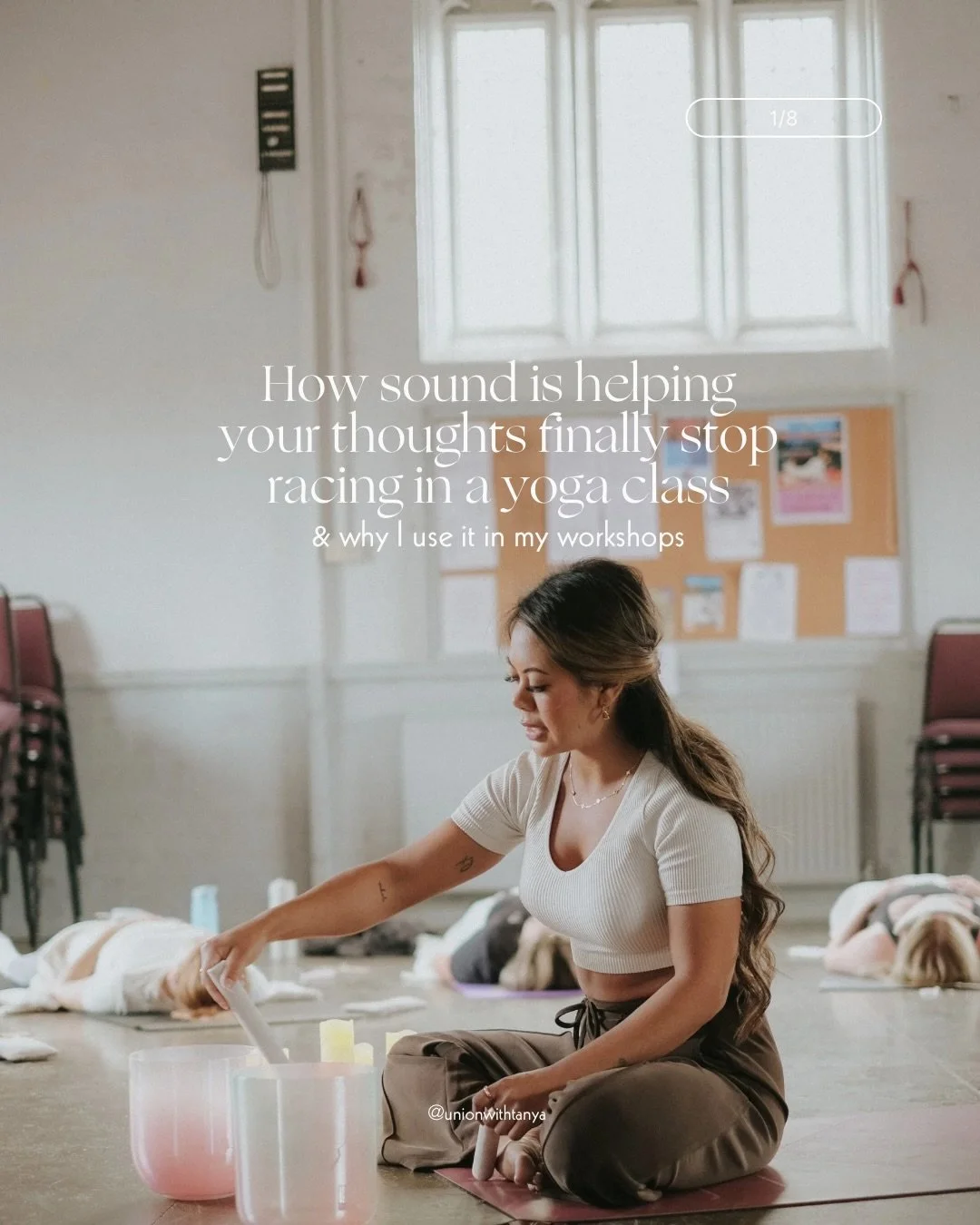I brought sound into my yoga classes and workshops at the end of 2025 because I wanted to share the feeling that sound baths had given me 

They sound and look beautiful, but there&rsquo;s always been something deeper behind them

Our body is made up