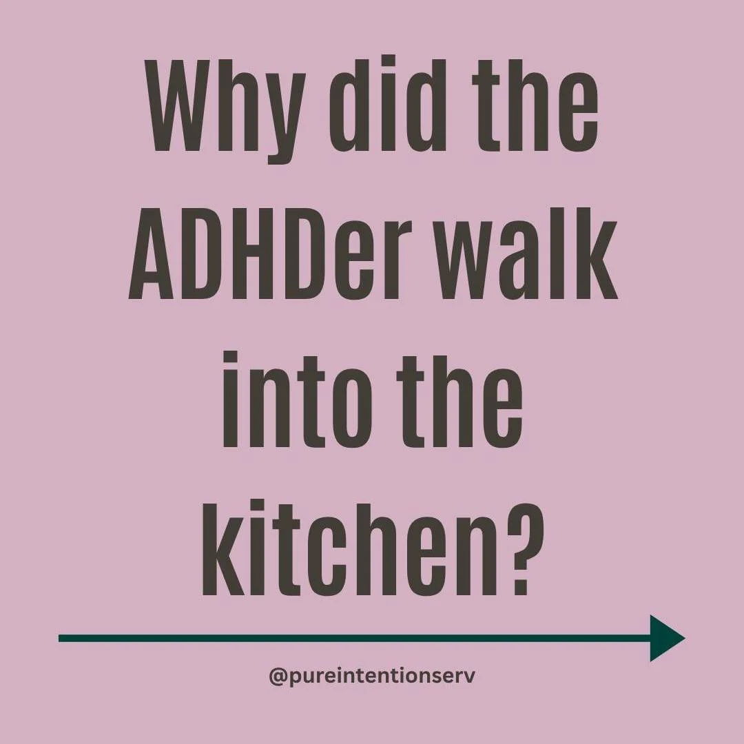 All jokes aside, ADHD is so much more than difficulty paying attention.

ADHD can affect executive functioning, working memory, emotional regulation, motivation, time perception, and task initiation. It can also look very different from one person to