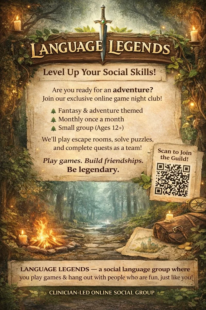 Language Legends: Online Gathering Group