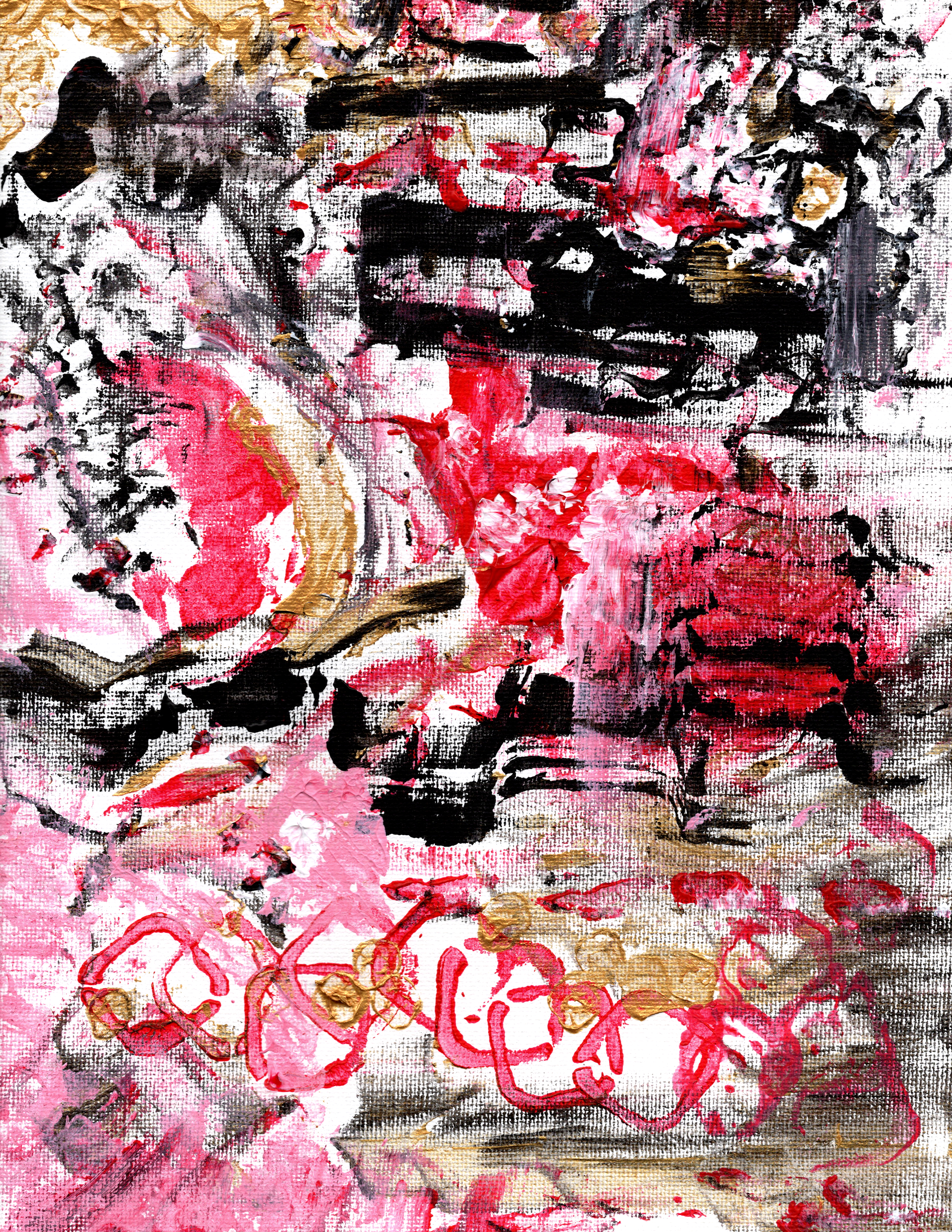 Trash Art #2 (2026) 

Acrylic on canvas painting created using an empty egg carton.
