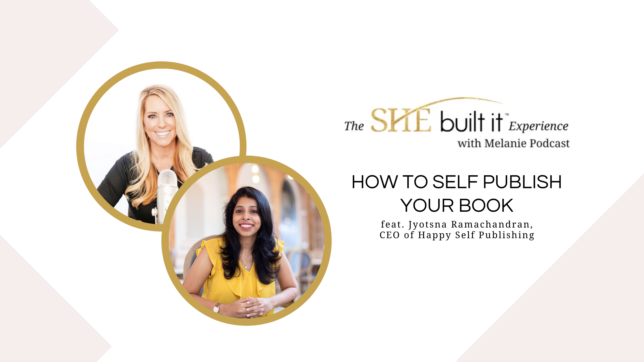 How to Self Publish your Book with Jyotsna Ramachandran, CEO of Happy Self Publishing