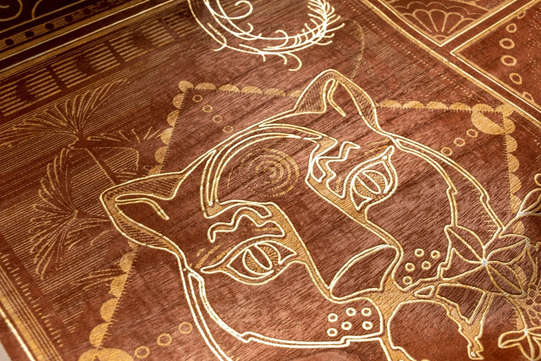 Golden Tiger Wallcovering