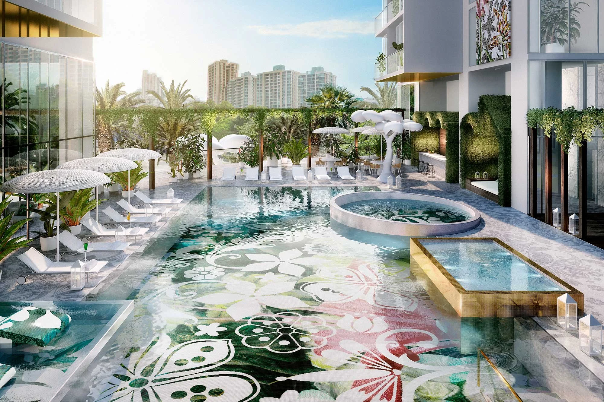 Pool Garden Panama Hyde Residential