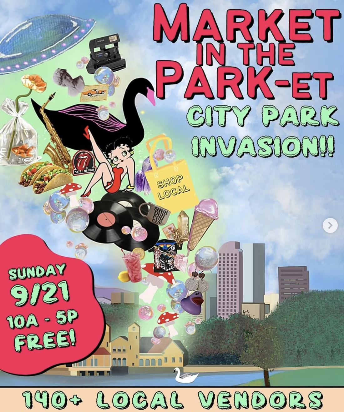 Market in The Park-et September 2025
