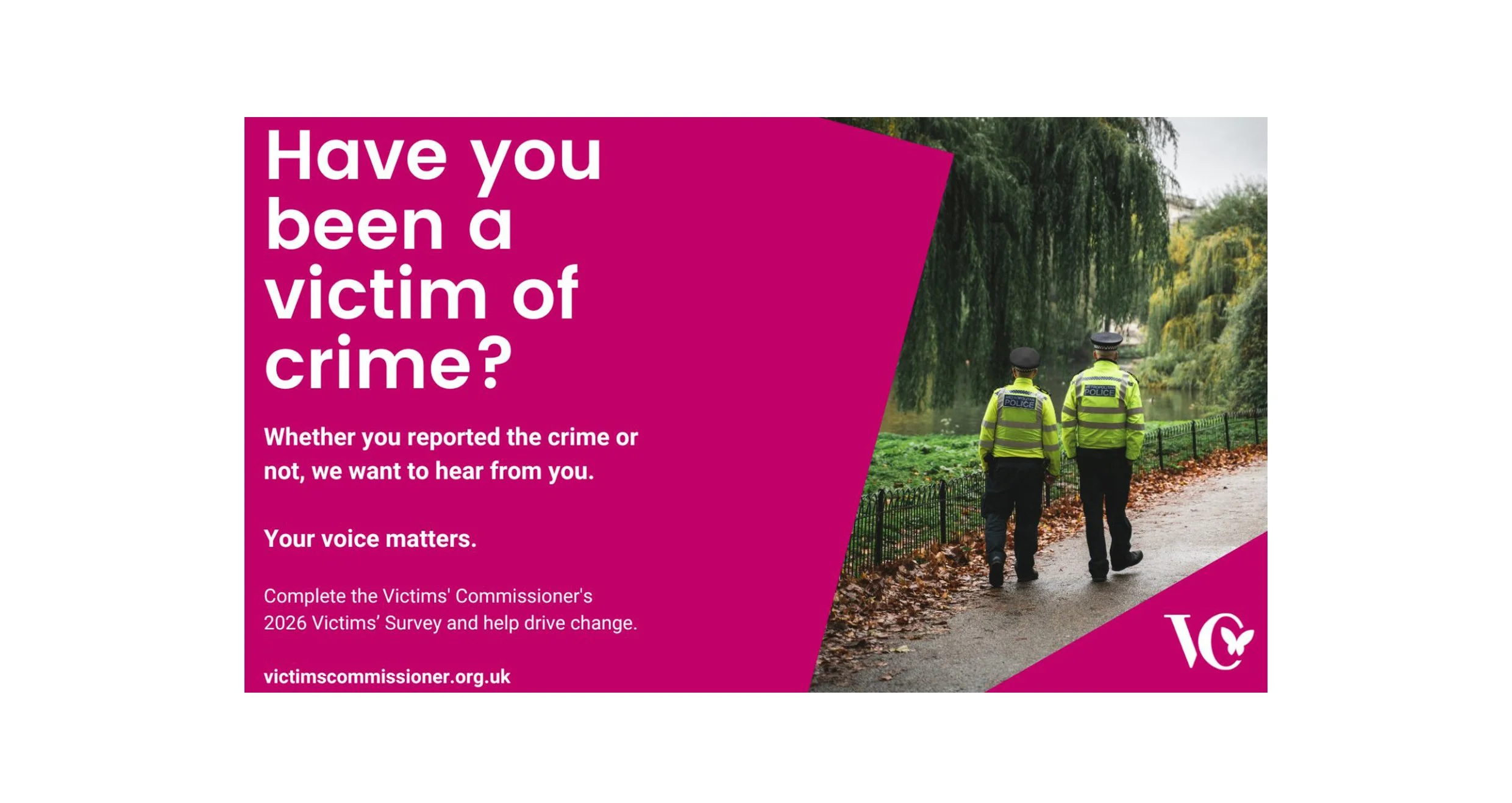 Victims’ Survey 2026 Now Open