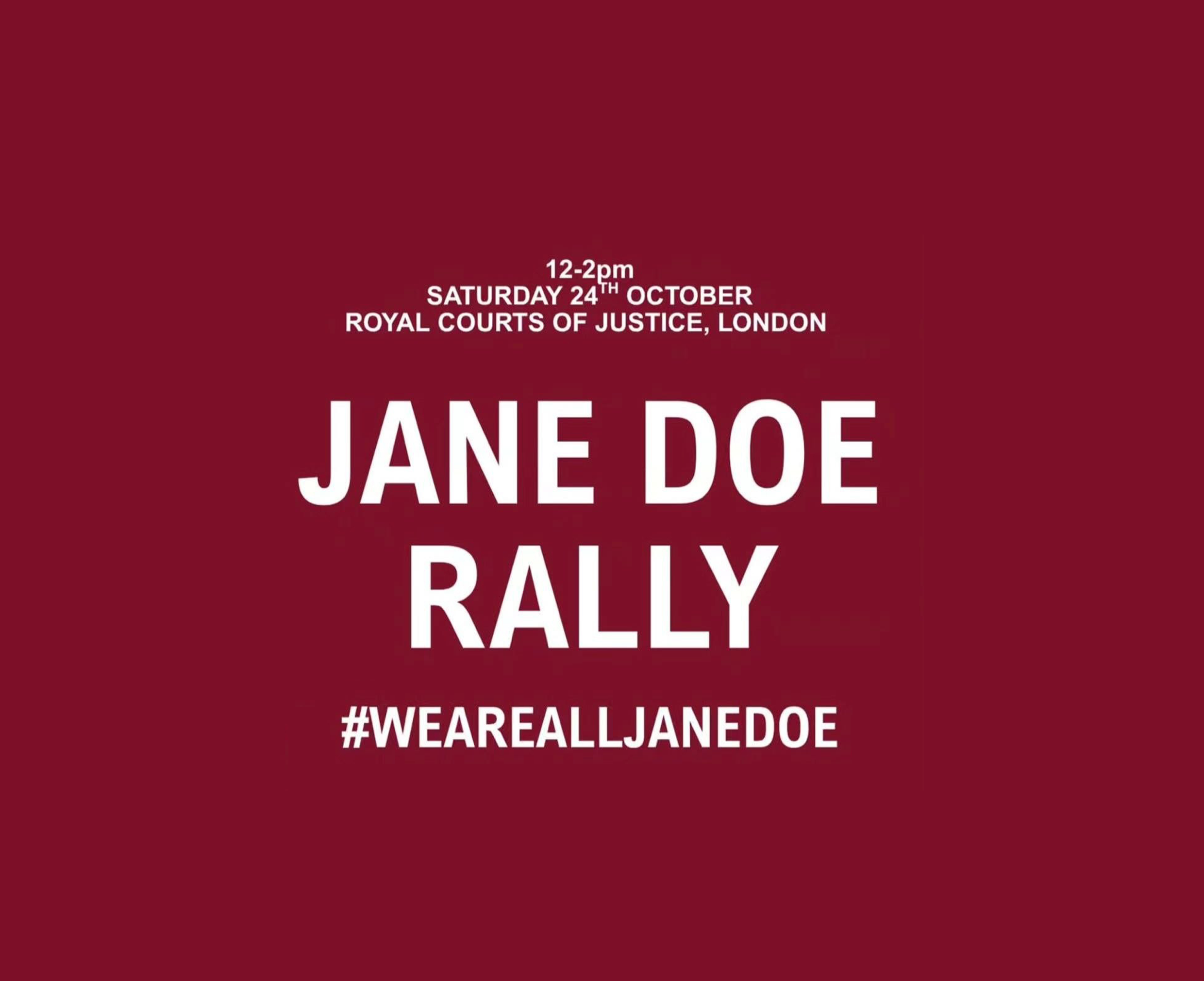 Jane Doe Rally London