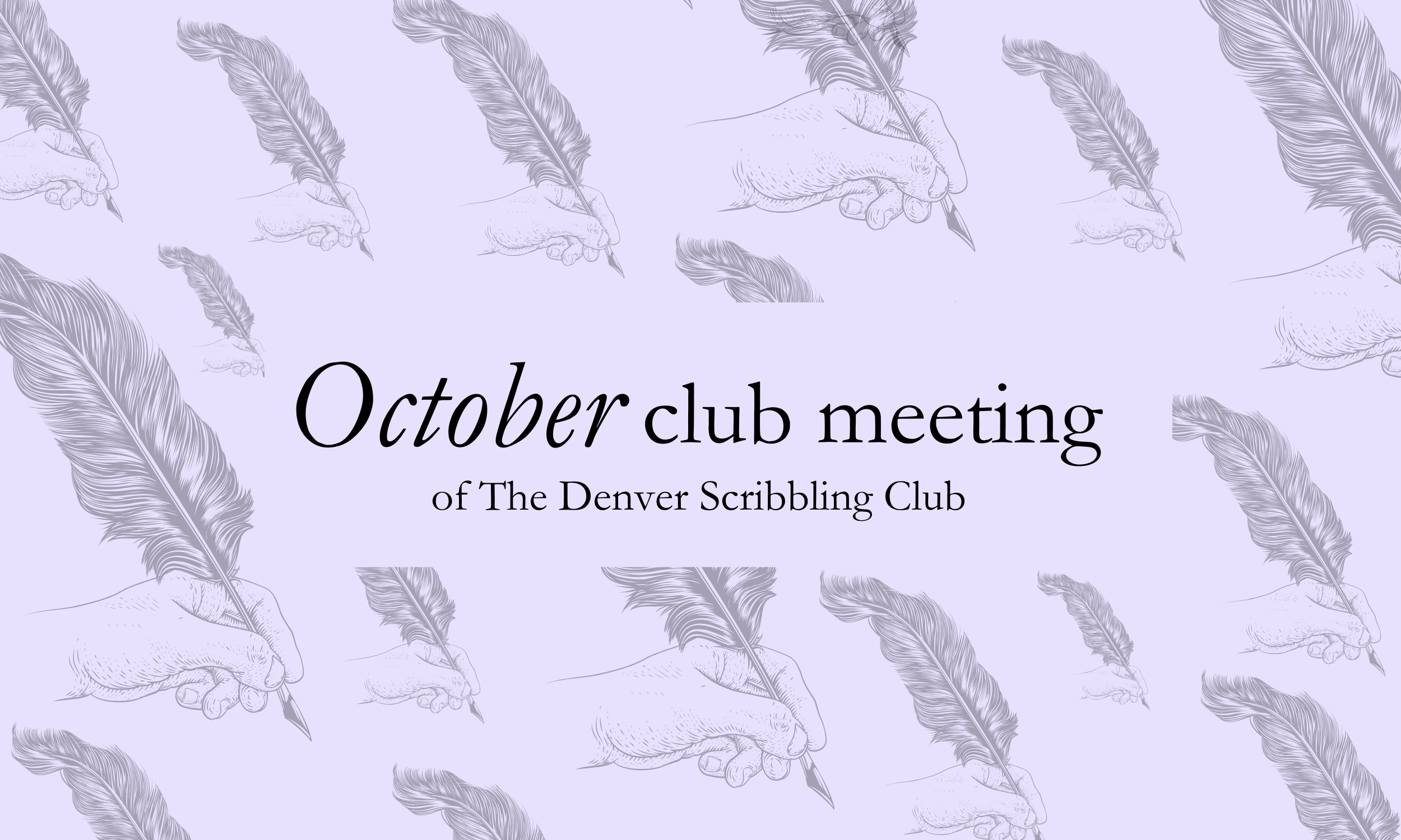October 2025 Club meeting