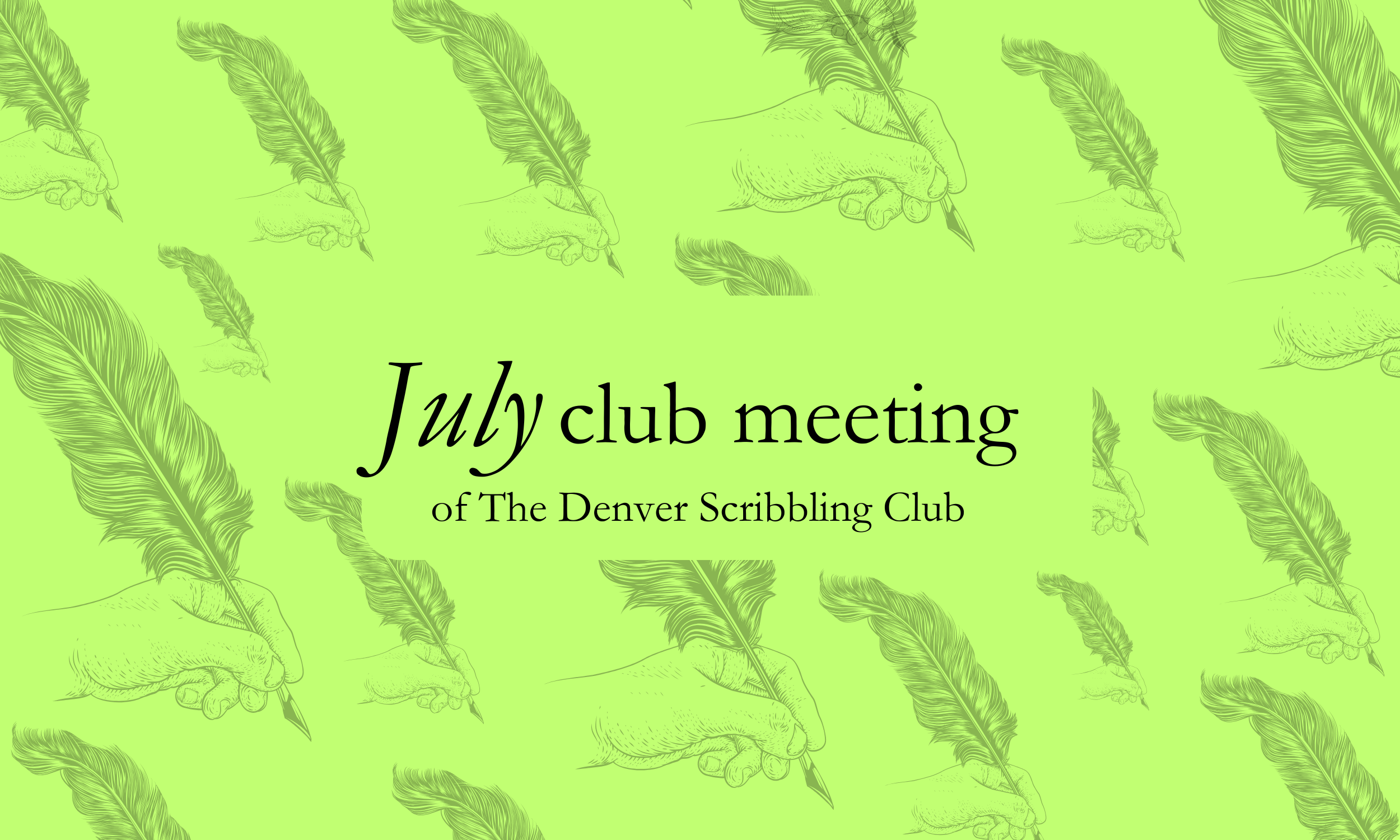 July 2025 Club meeting