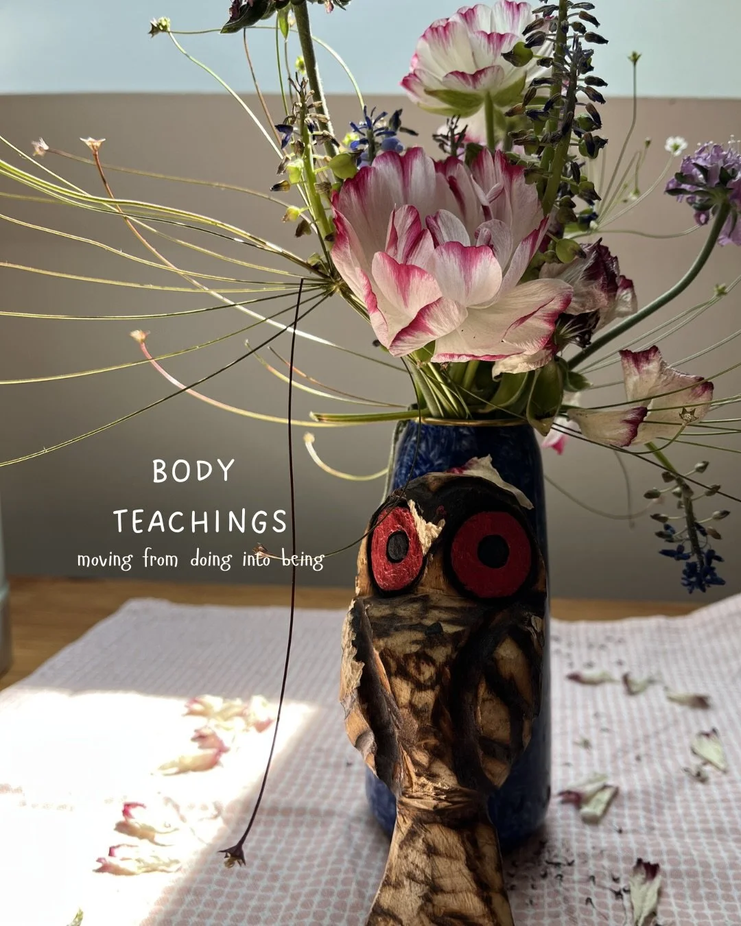 Sharing some of my latest body&rsquo;s teachings with you. 

1. When you notice resistance to rest, it&lsquo;s urgent to rest. 

2. Sometimes the most beautiful plans need to be canceled. This can feel right and extremely sad at the same time. 

3. M