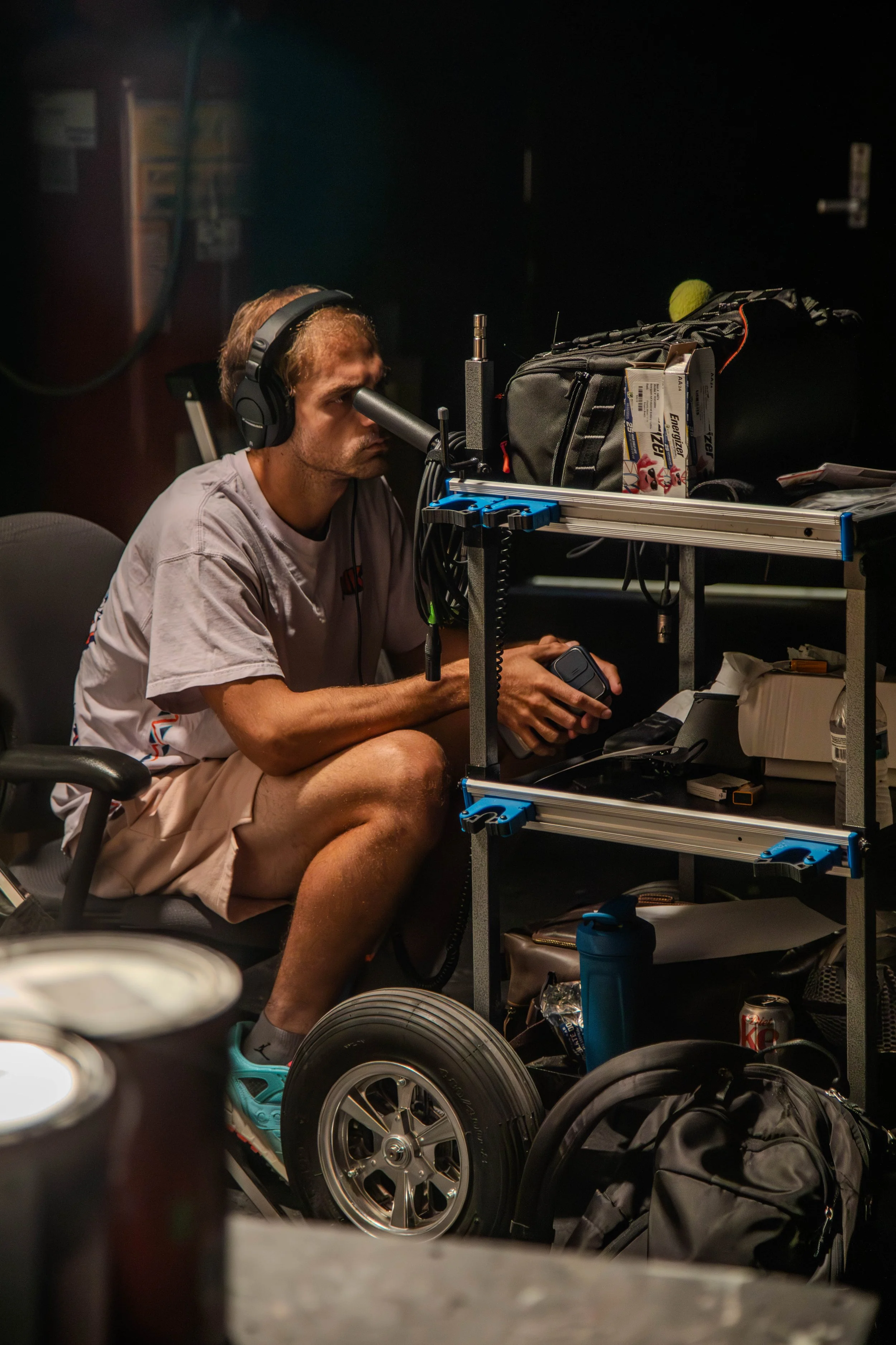 Student working at Full Sail University