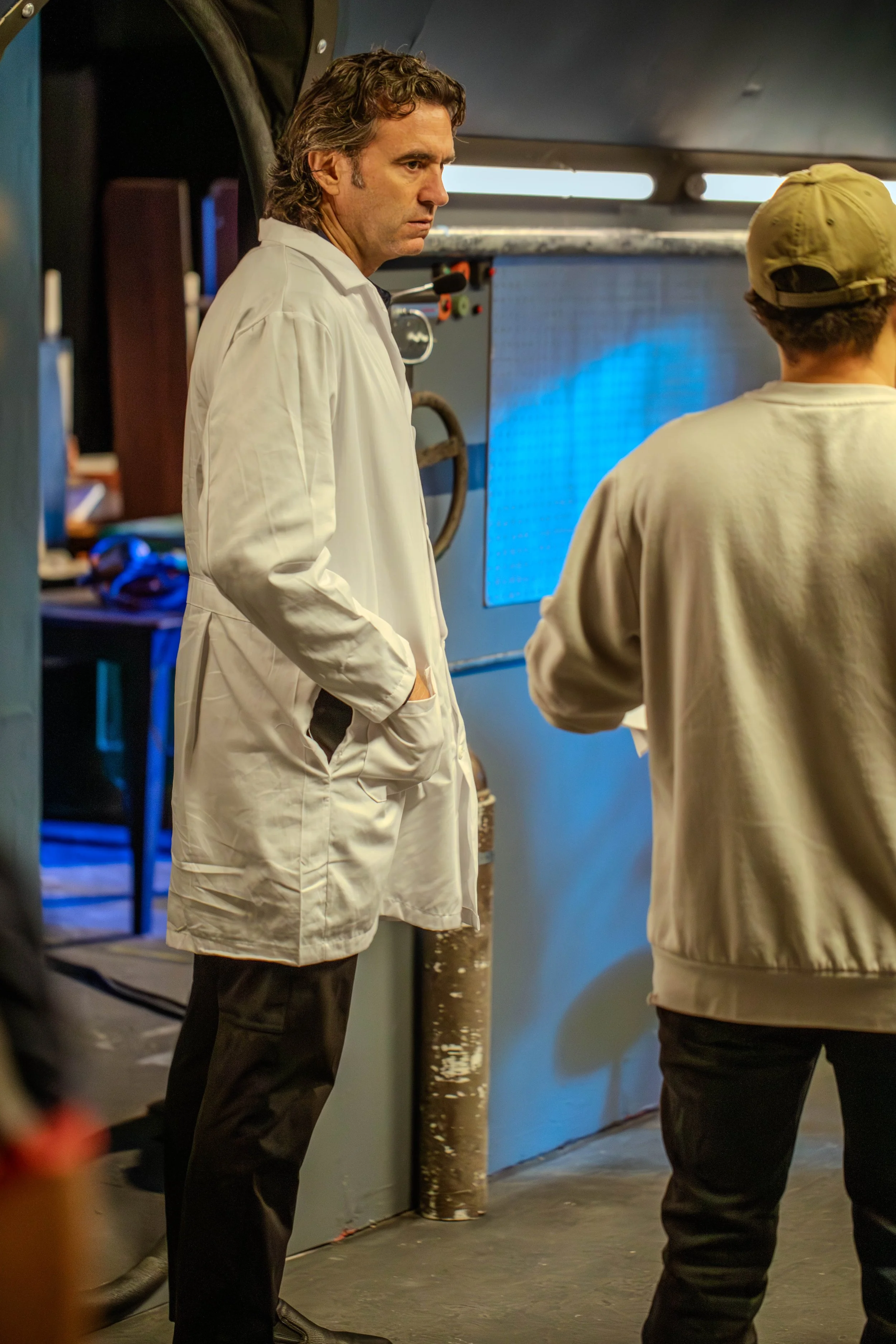 Film Cast and Crew Working