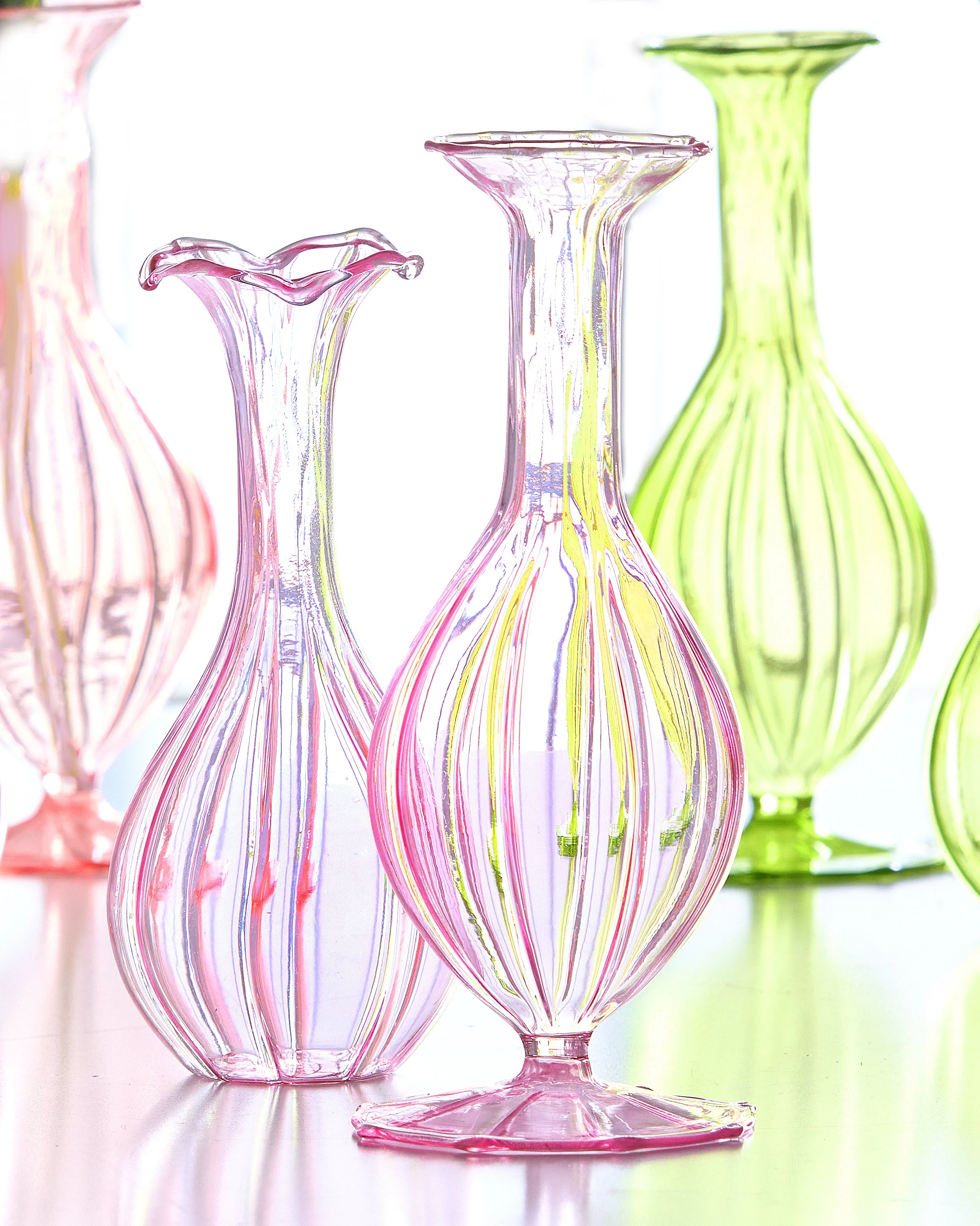 Brenda Teall photographs table top items, even highly reflective products, glass, mirrors an silver