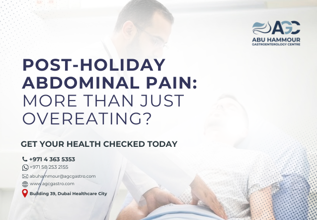 Post-Holiday Abdominal Pain