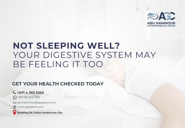 Not Sleeping Well? Your Digestive System May Be Feeling It Too