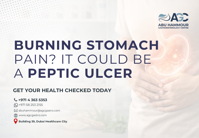 Burning Stomach Pain? It Could Be a Peptic Ulcer