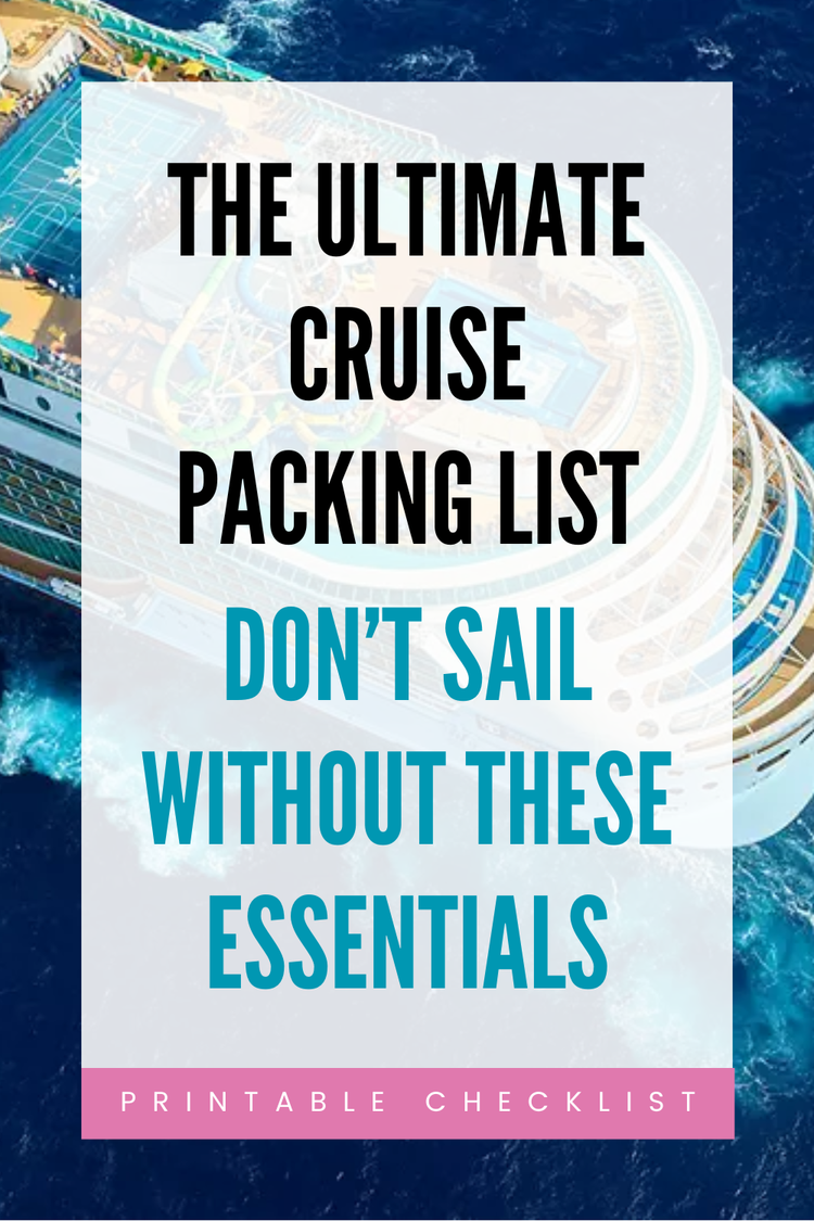 The Ultimate Cruise Packing List