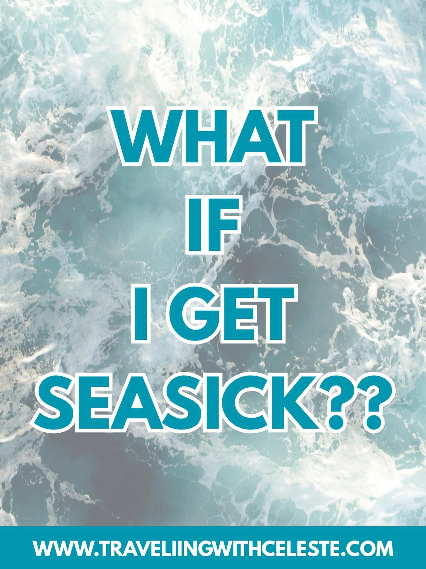 I have noticed that first time cruisers or people who have not cruised before and din&rsquo;t plan to have a recurring handful of concerns about cruising.

🌊 Cruise Concern #1: &ldquo;I&rsquo;ll get seasick and it will ruin my trip.&rdquo;

I hear t