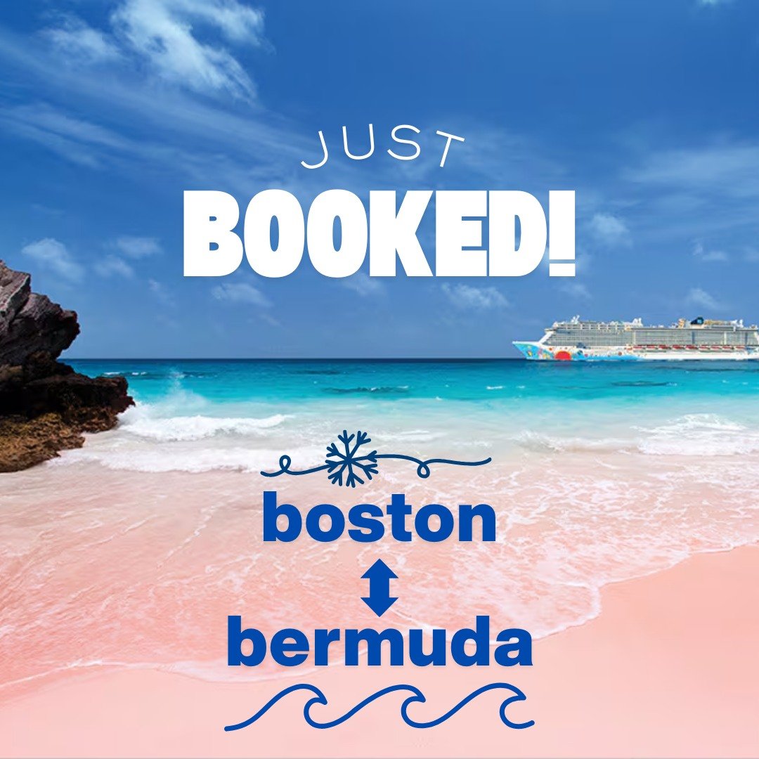 Just booked a girls&rsquo; trip from Boston to Bermuda and I&rsquo;m so excited for them. 🌴

Seven nights sailing with Norwegian Cruise Line, pink sand beaches, turquoise water, and ocean views from their balcony. One of them is a teacher, which mak