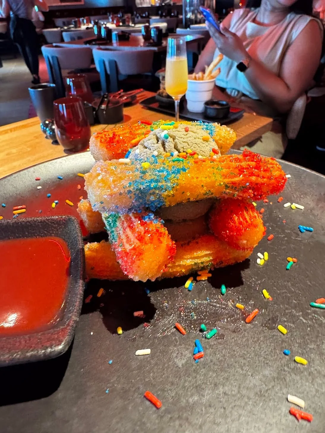 Today&rsquo;s sea day is a special one&hellip; it&rsquo;s my 50th birthday!

After a very fun (and very late) Scarlet Night, today is another sea day on Valiant Lady. Exactly what you want after a big night.

Even better, I&rsquo;m celebrating my bir