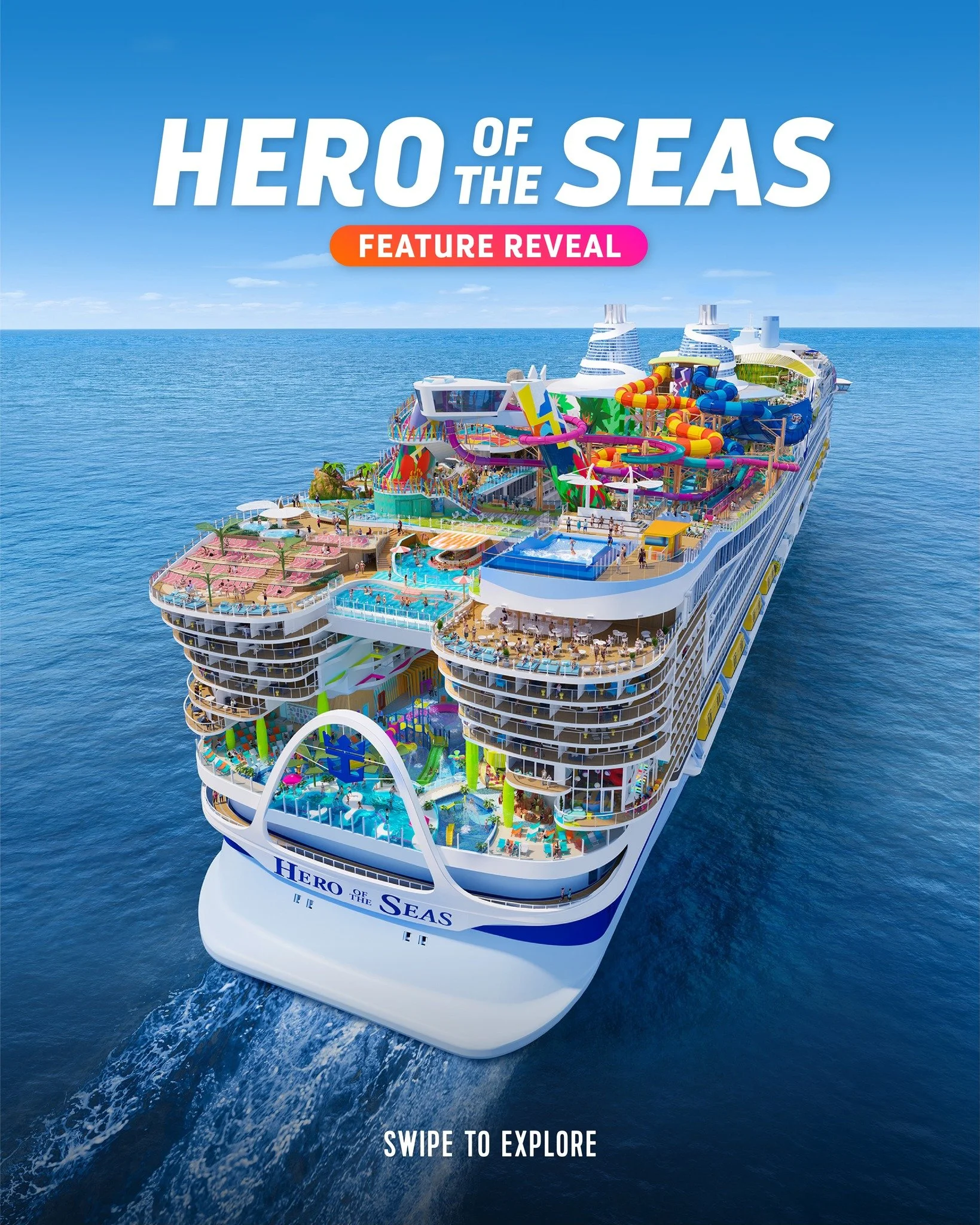 Royal Caribbean announced their newest Icon Class ship, Hero of the Seas this week and I&rsquo;ll have early booking access tomorrow (before it opens to the public).

I sailed on an Icon Class ship in October and honestly, it exceeded every expectati