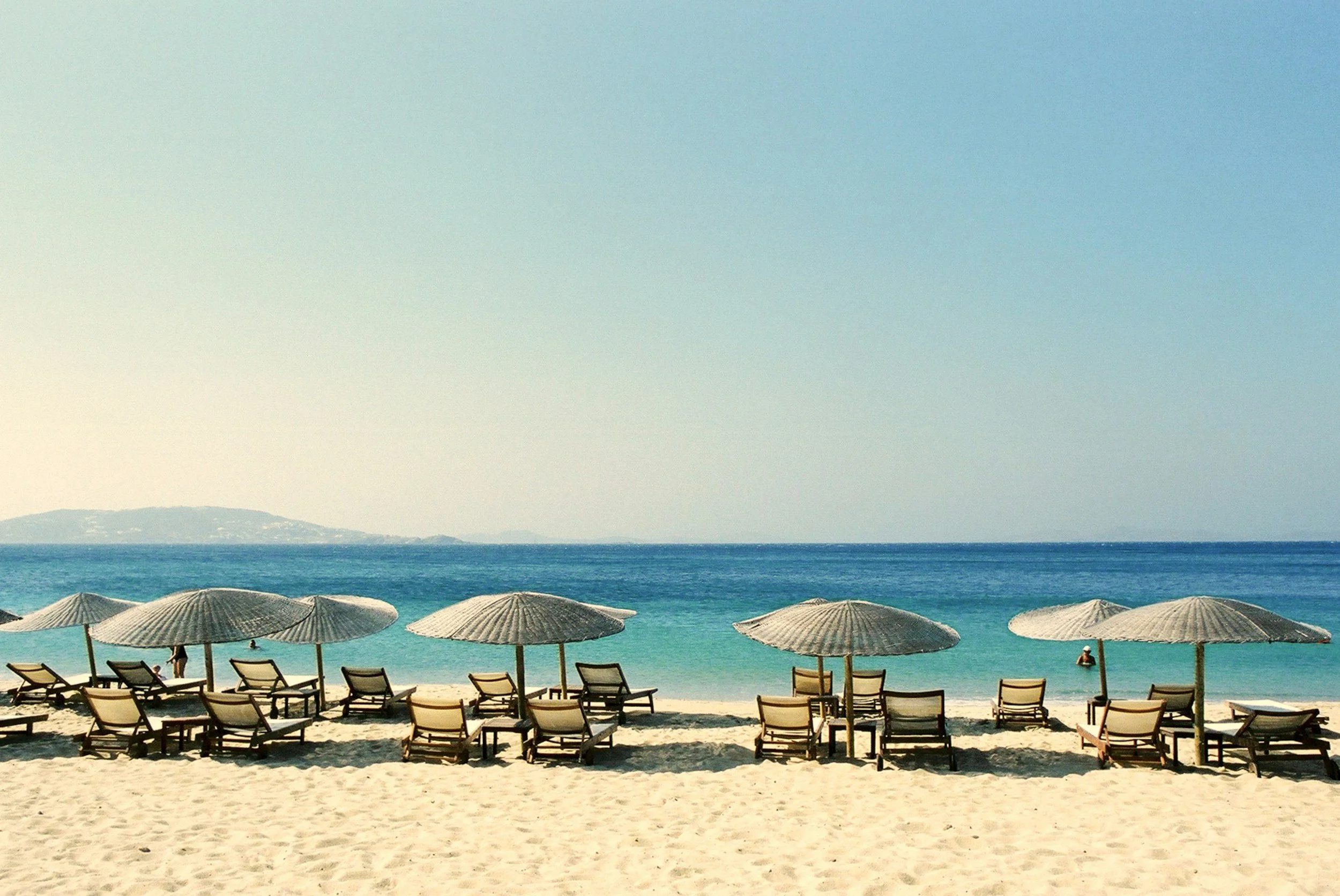 Ocean view from a luxury vacation