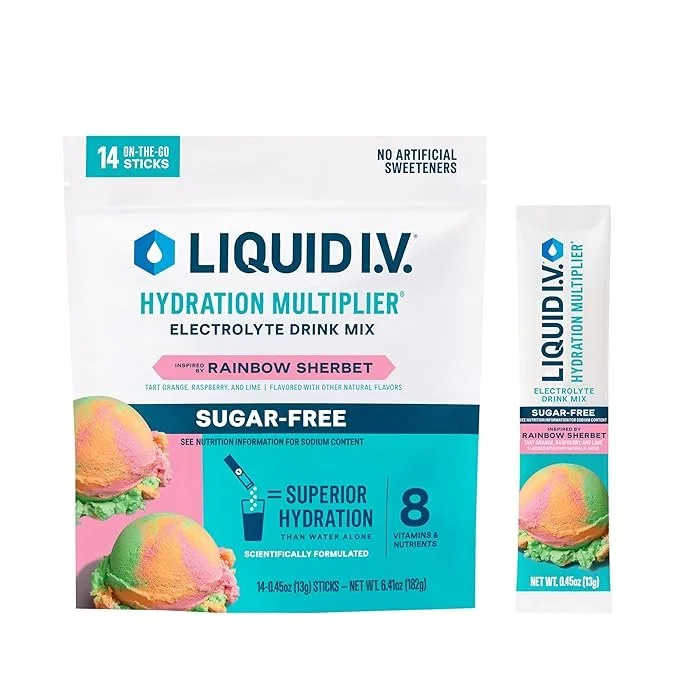 Liquid I.V. hydration packets for a long Disney park day