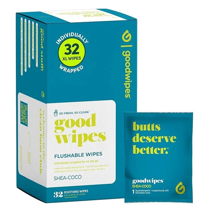 Goodwipes individually packaged wipes for a Disney park bag