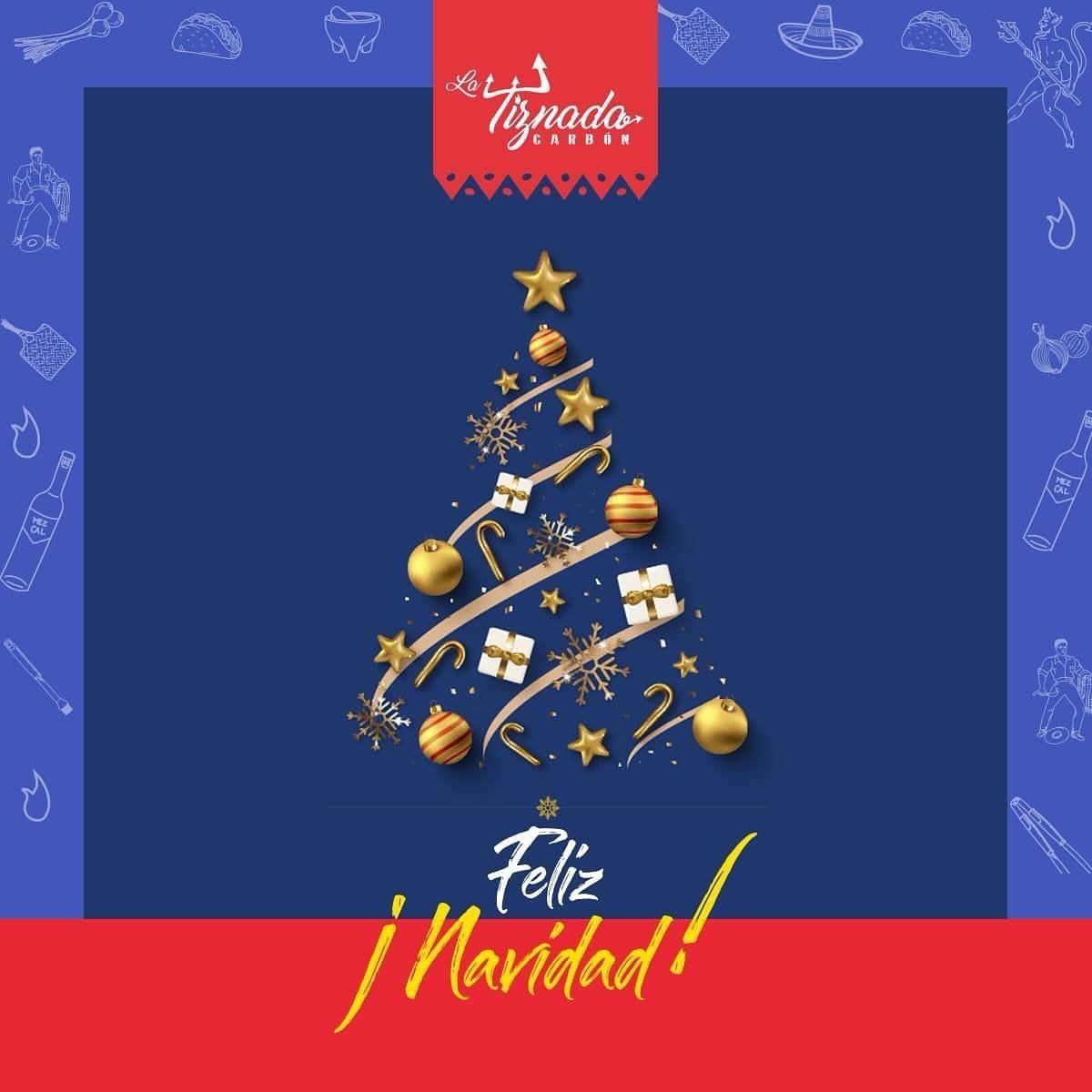 Que esta navidad disfruten a sus seres queridos
Carbón la tiznada les desea una feliz navidad