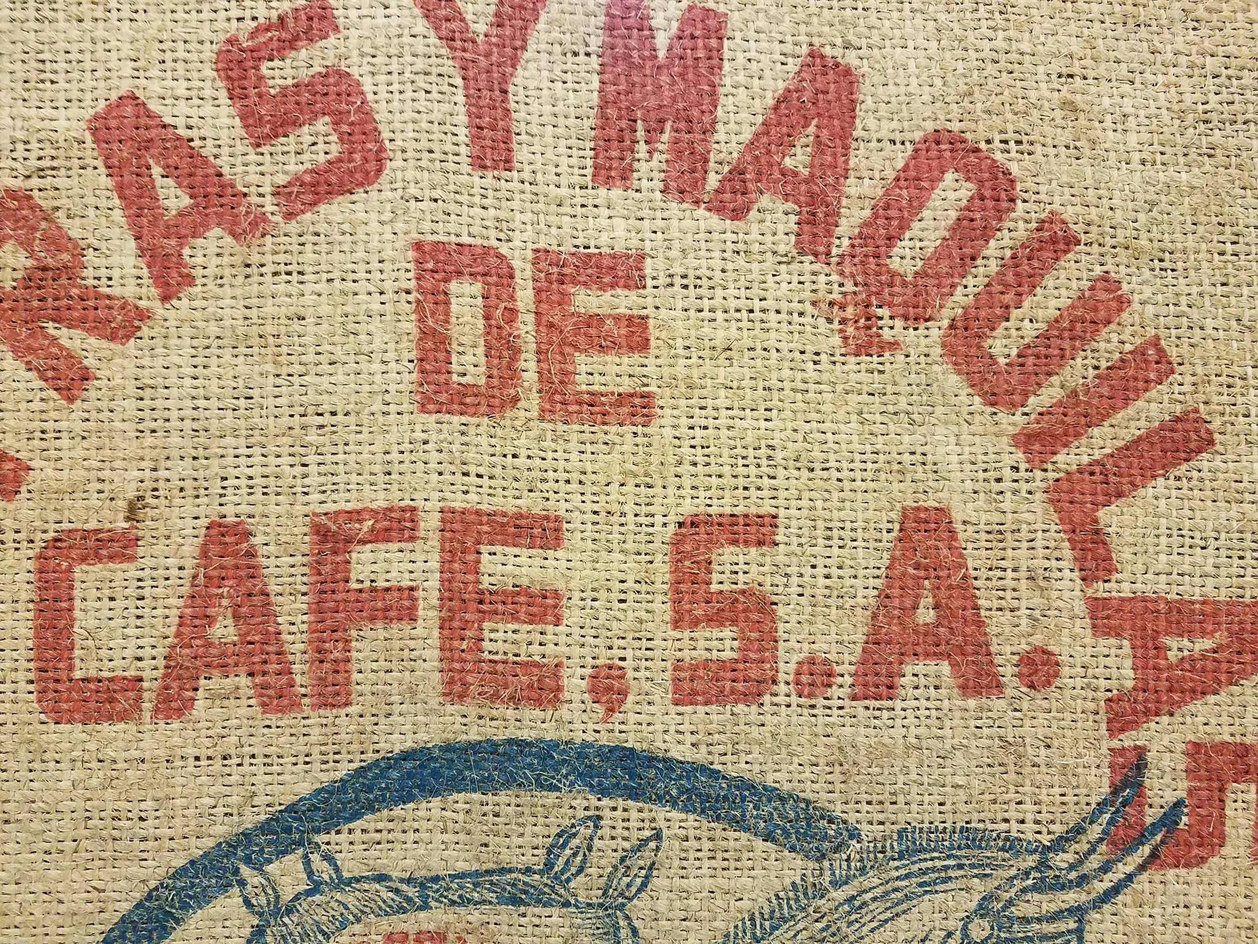 Cafe S. A. Typographic Detail