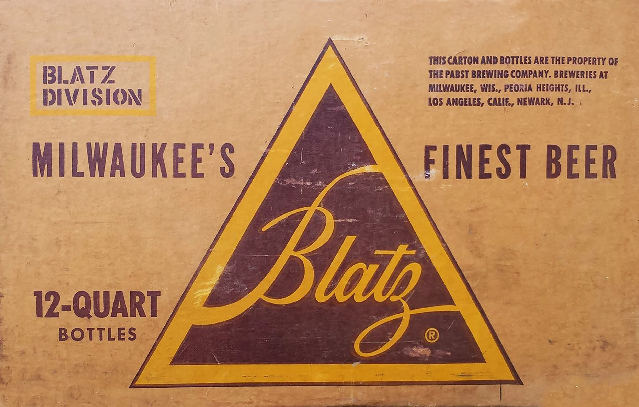 Blatz Typographic Detail