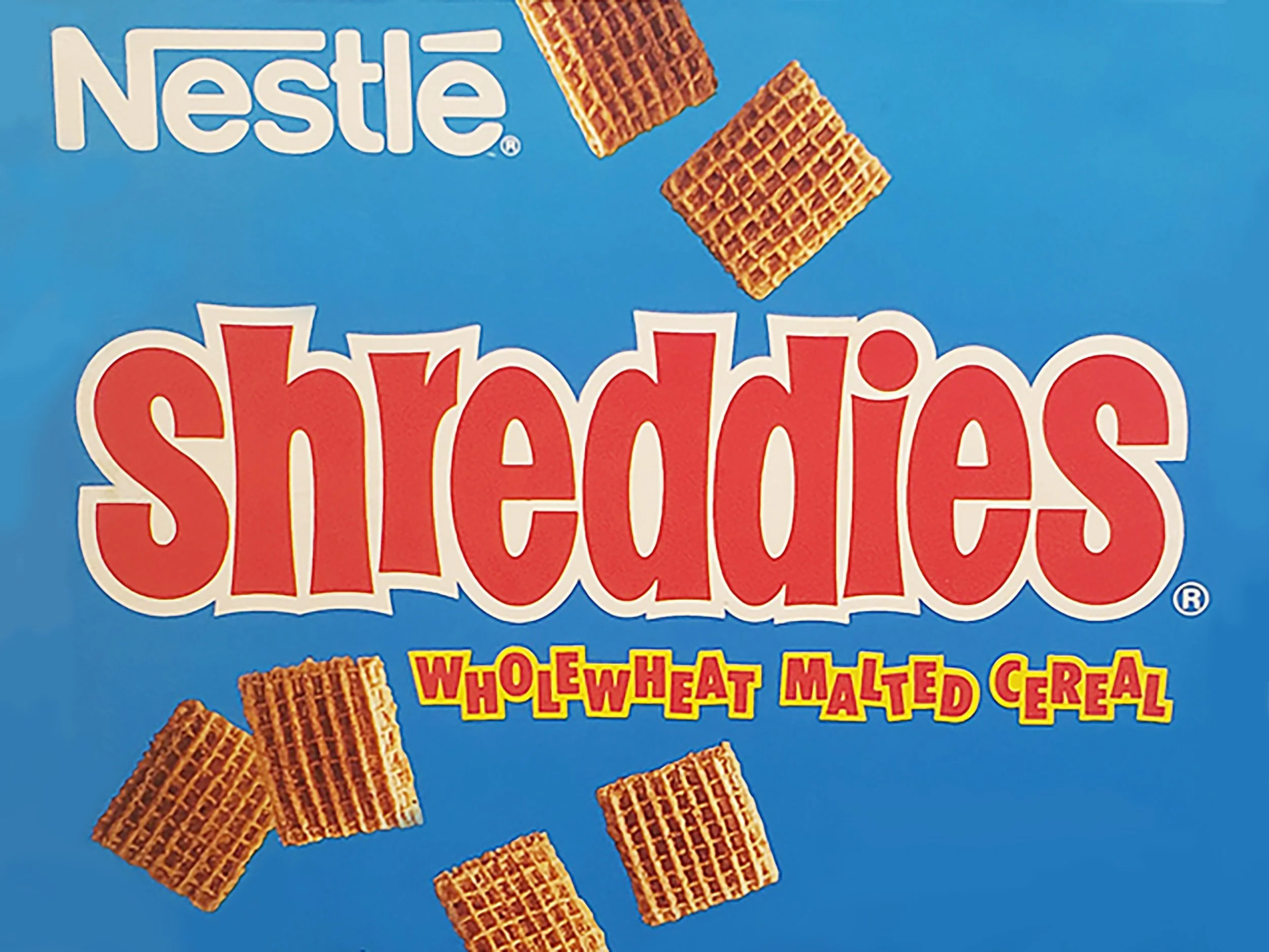 Shreddies Typographic Detail
